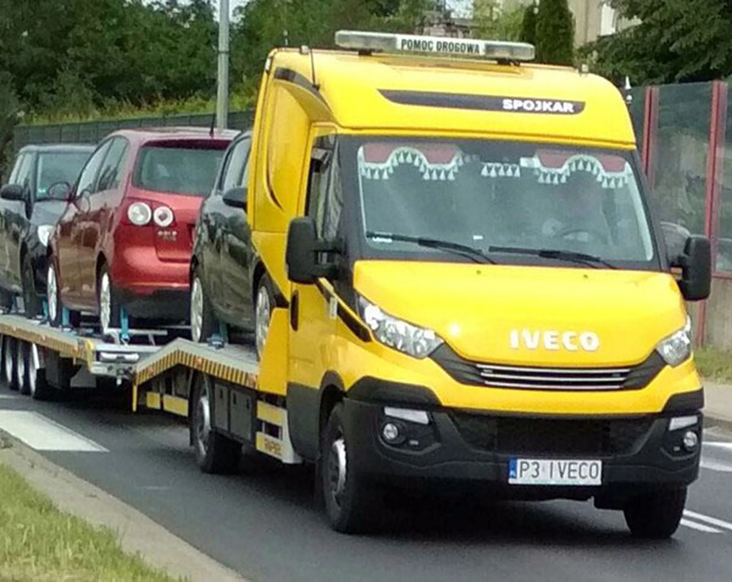 Fajny numer, blacha P3 IVECO