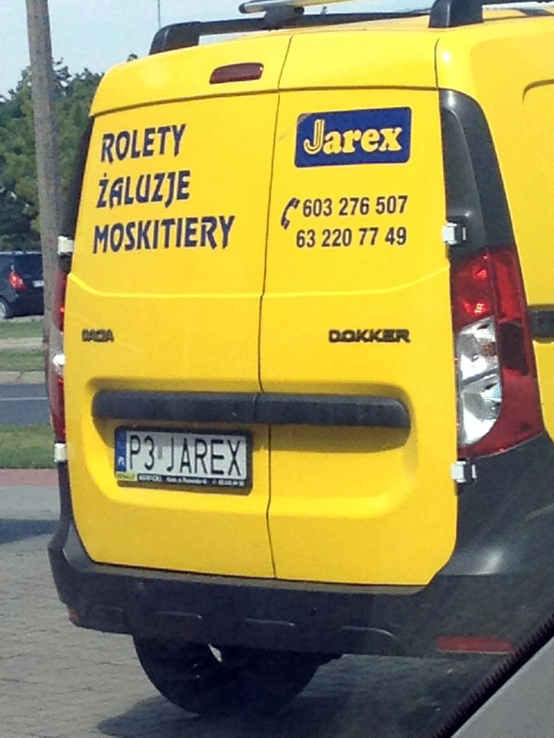 Fajny numer, blacha P3 JAREX