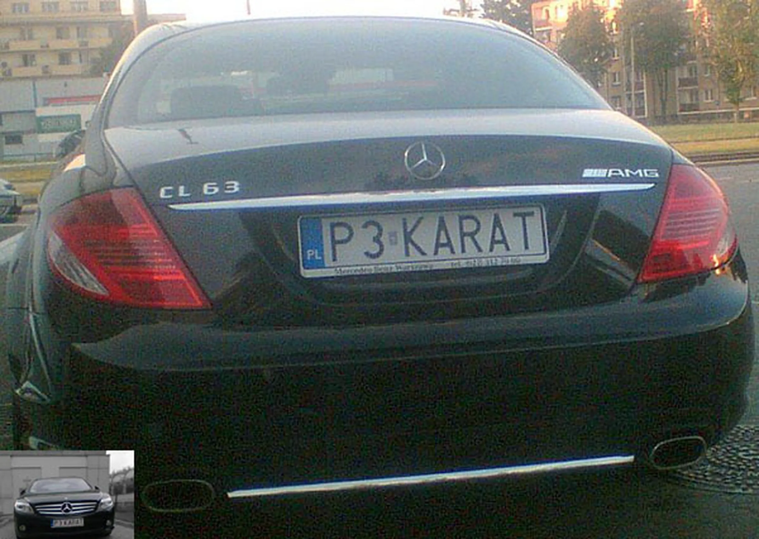 Fajny numer, blacha P3 KARAT