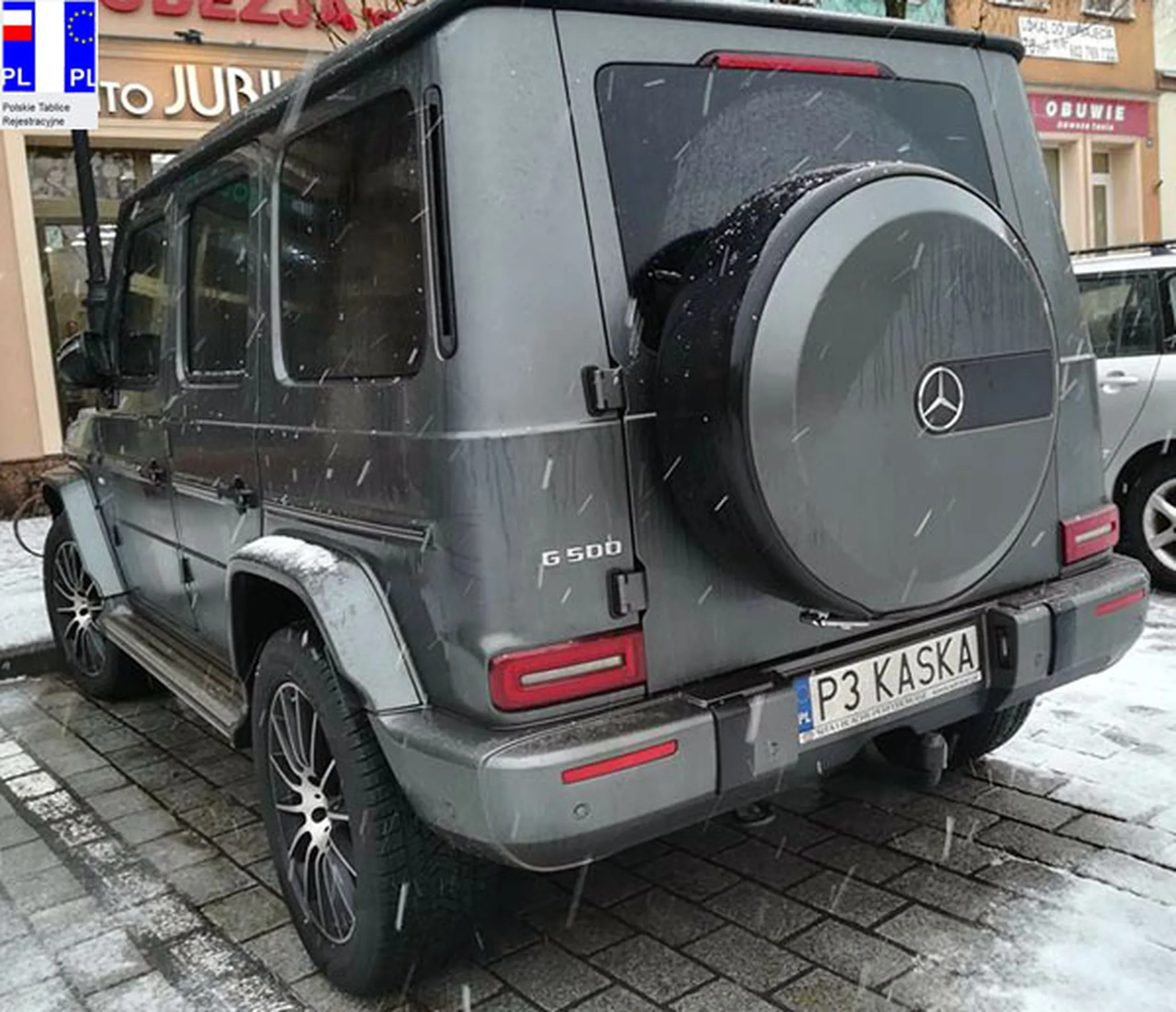 Fajny numer, blacha P3 KASKA