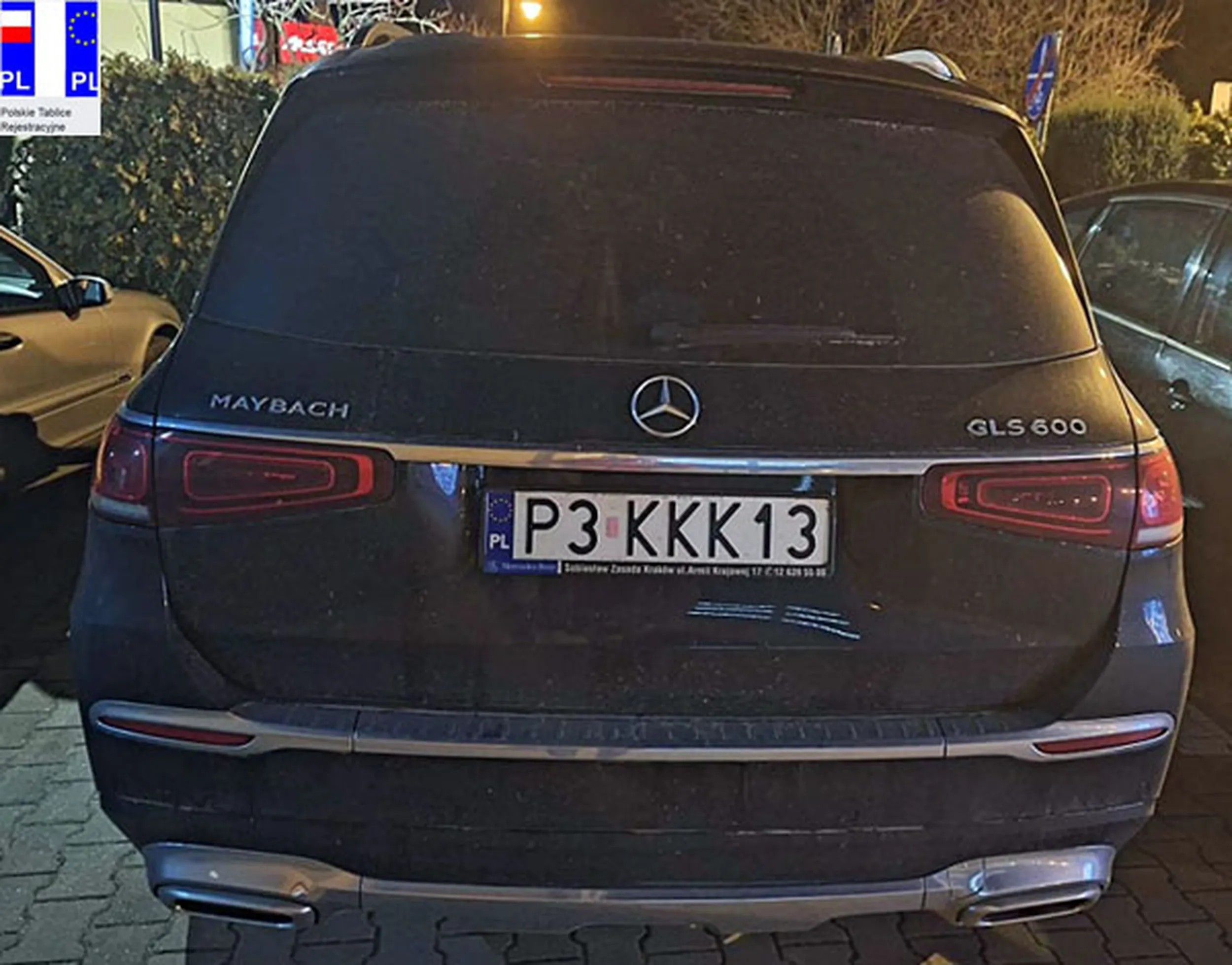 Fajny numer, blacha P3 KKK13