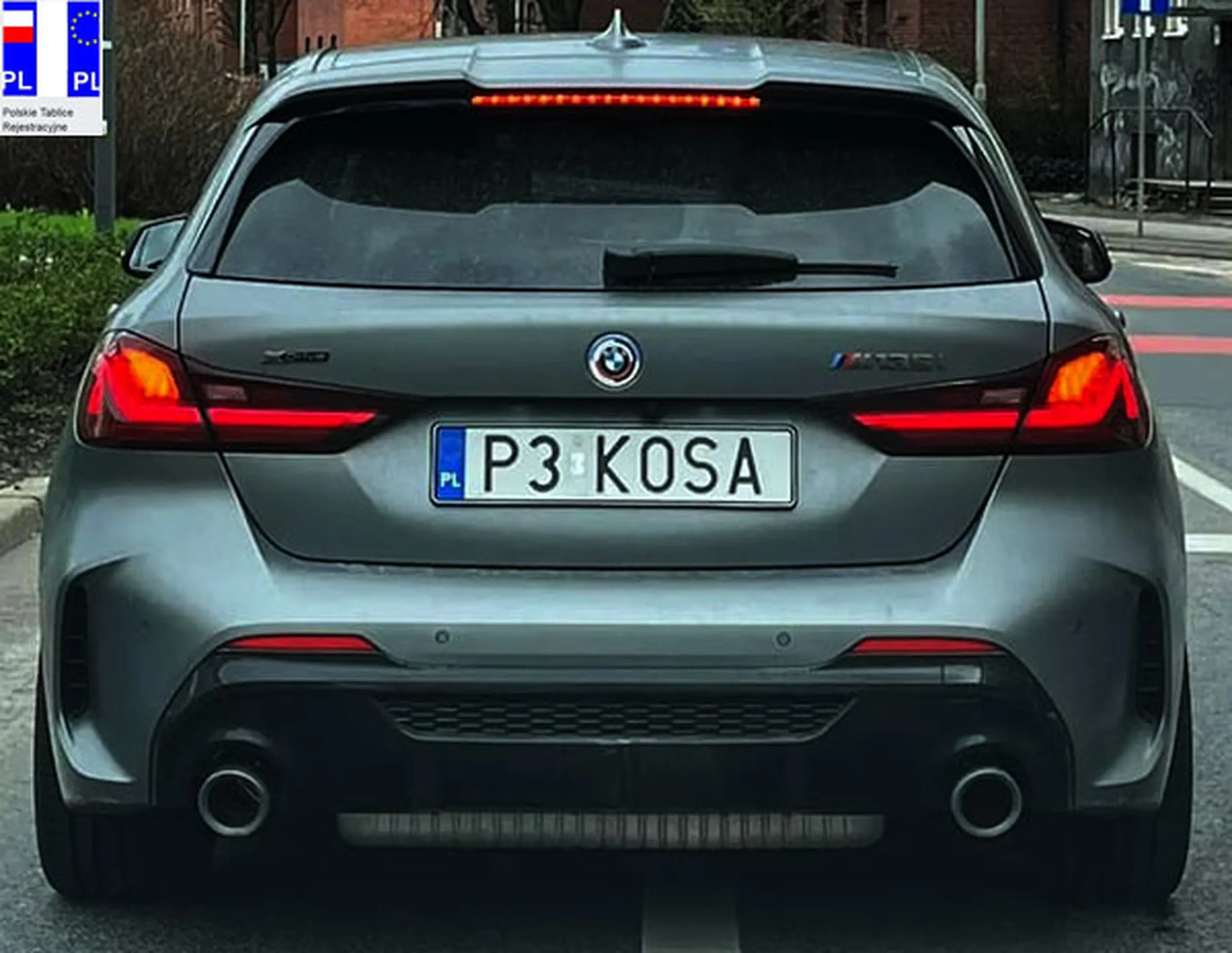 Fajny numer, blacha P3 KOSA