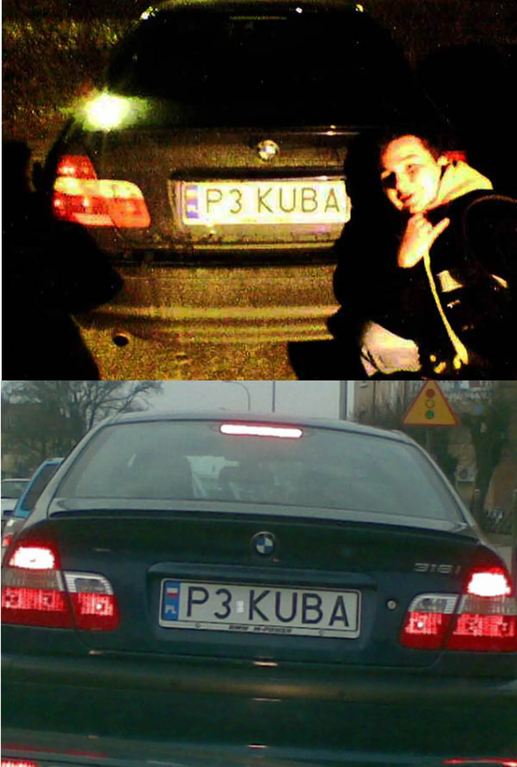 Fajny numer, blacha P3 KUBA