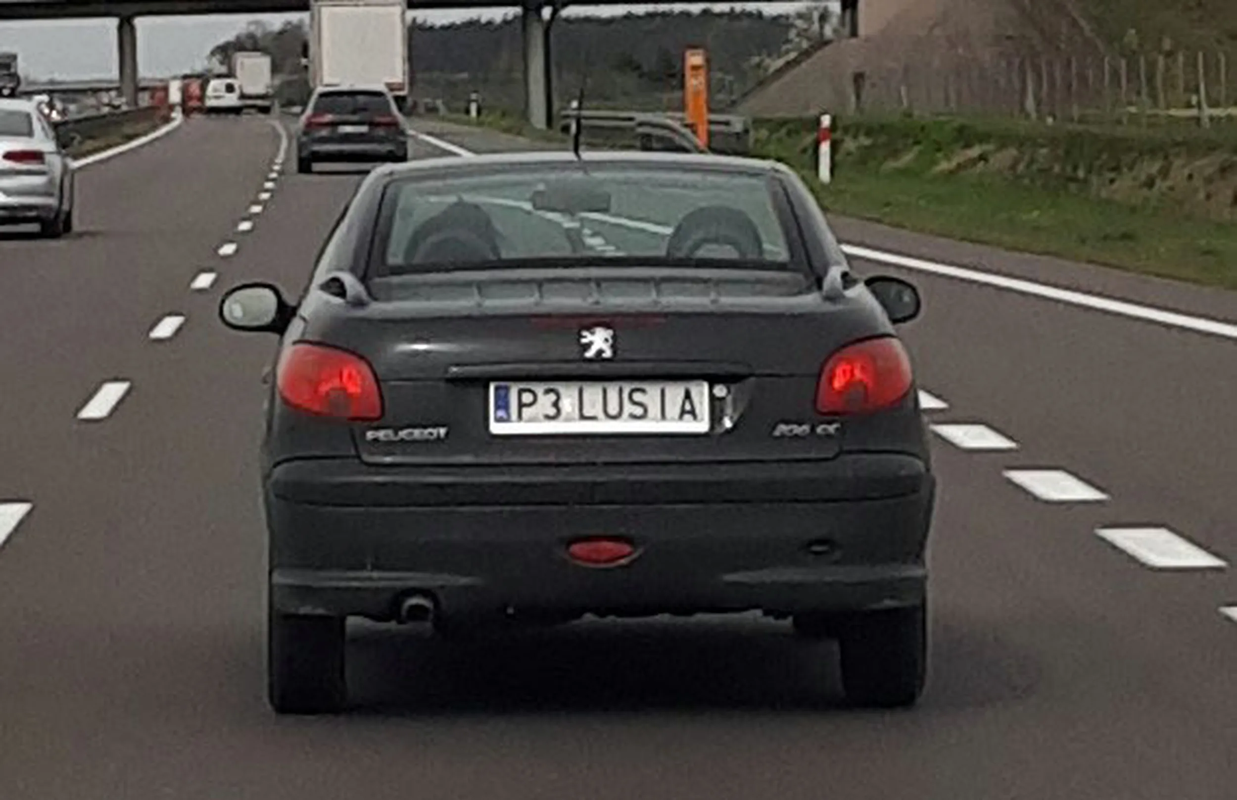 Fajny numer, blacha P3 LUSIA