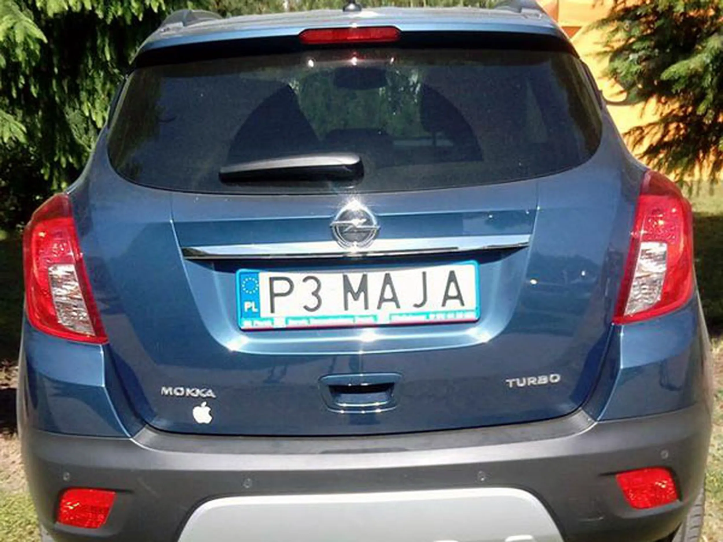 Fajny numer, blacha P3 MAJA