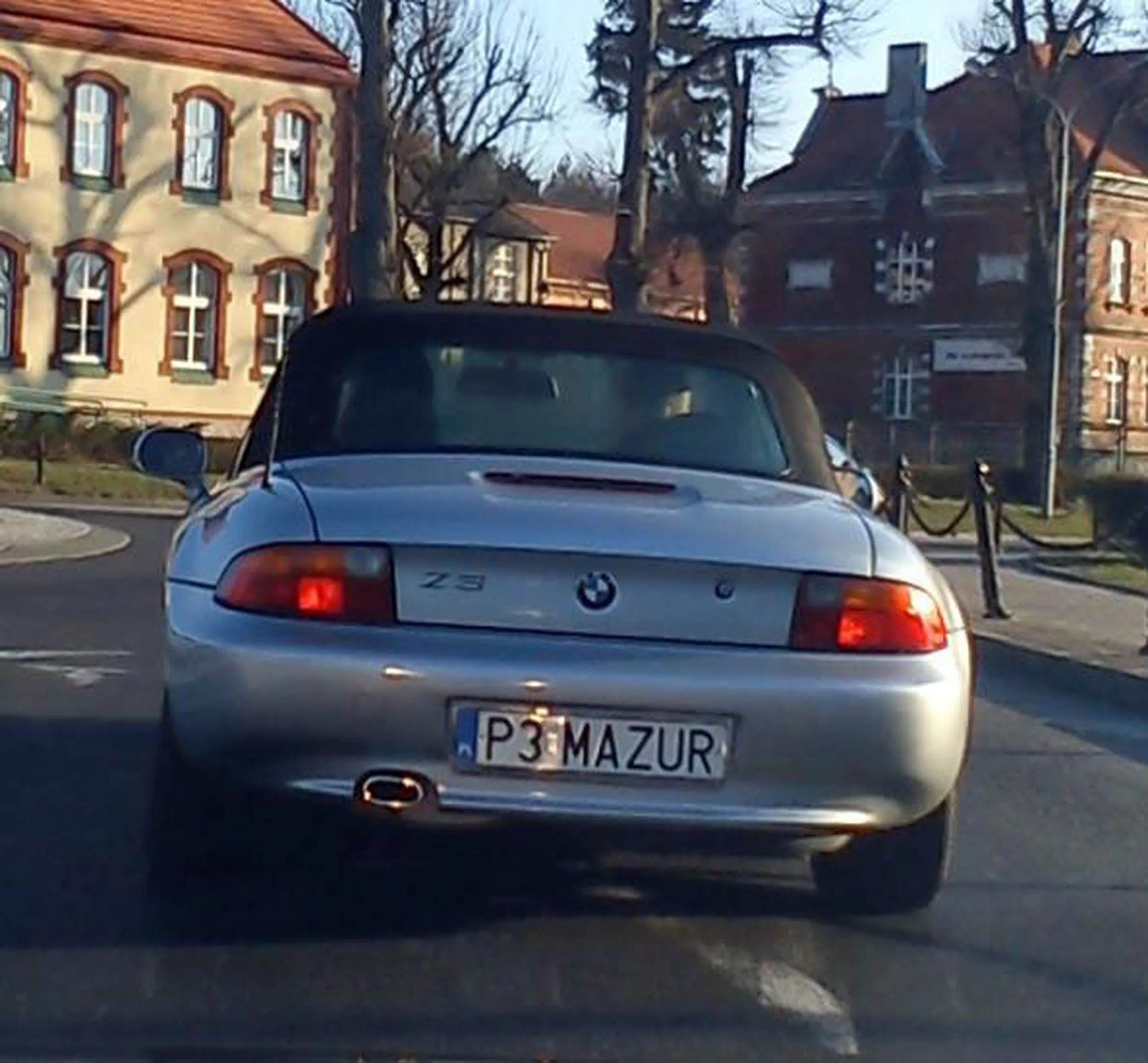 Fajny numer, blacha P3 MAZUR