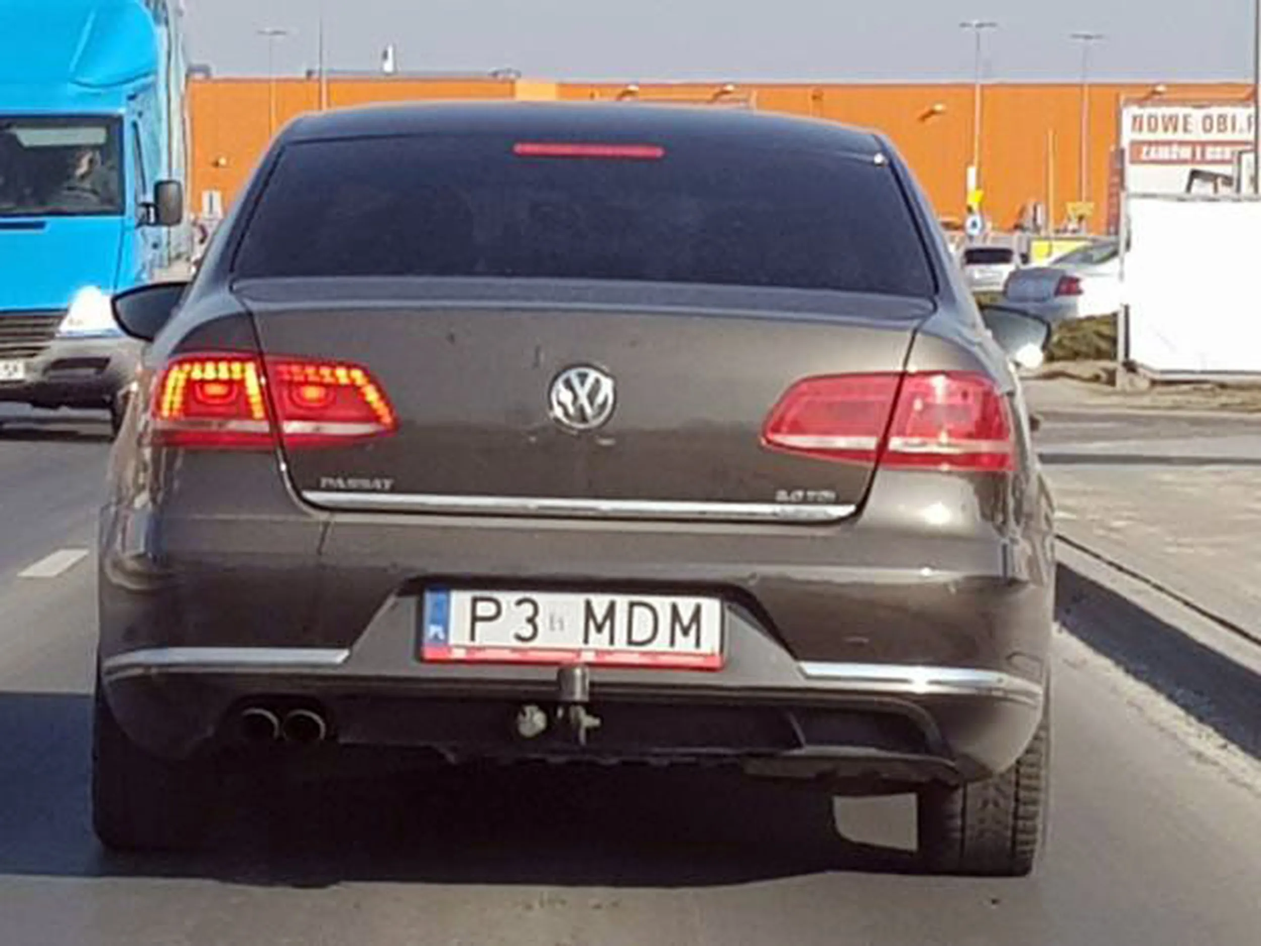 Fajny numer, blacha P3 MDM