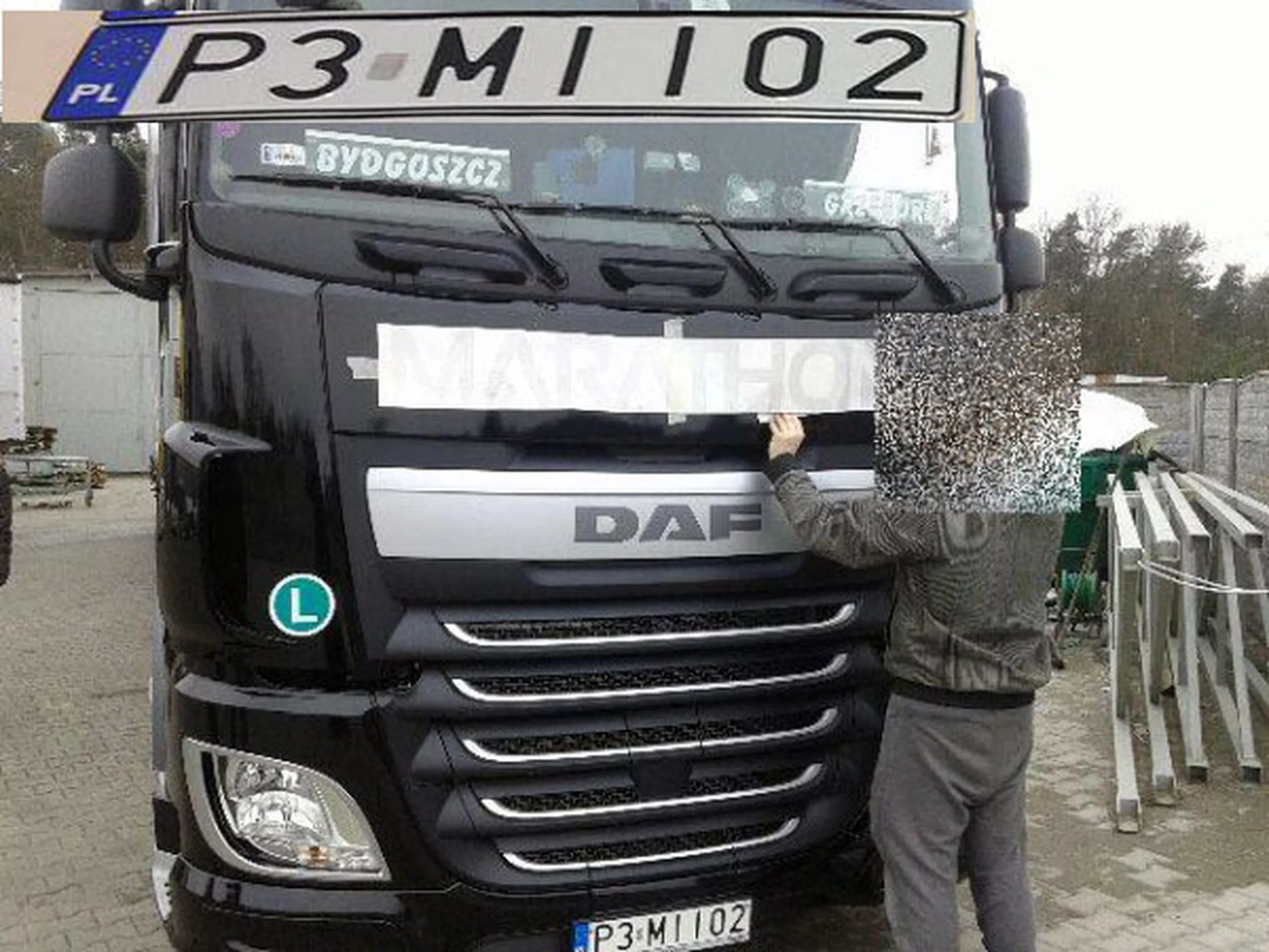 Fajny numer, blacha P3 MII02