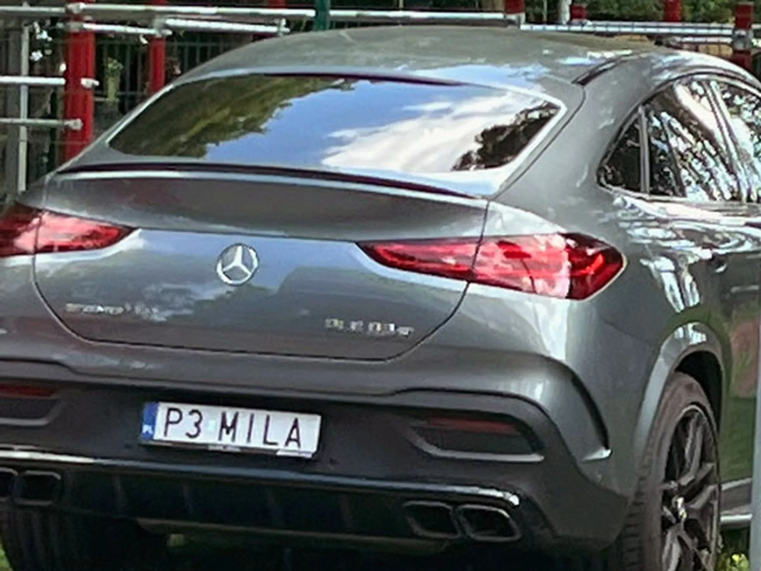 Fajny numer, blacha P3 MILA