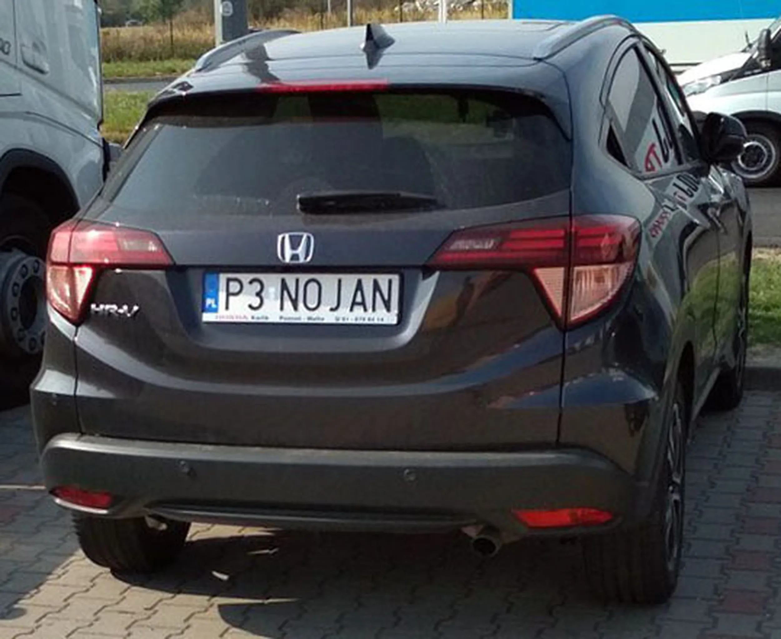 Fajny numer, blacha P3 NOJAN