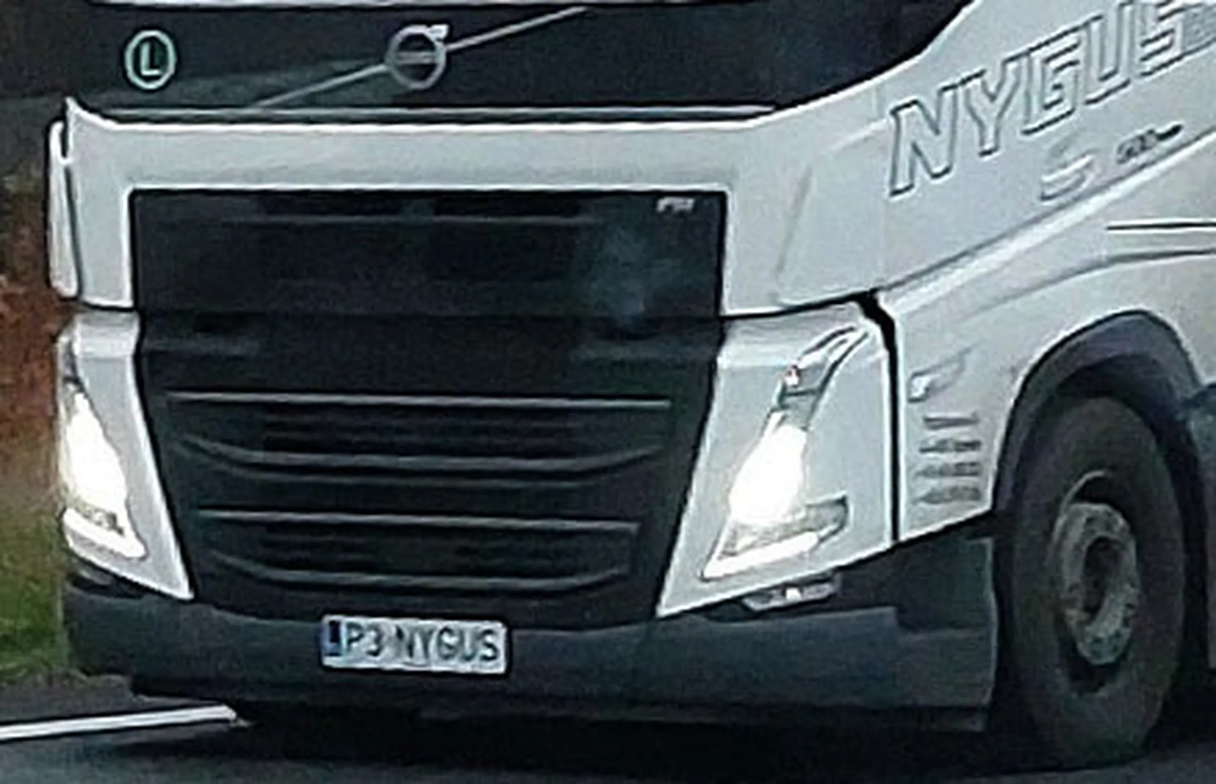 Fajny numer, blacha P3 NYGUS