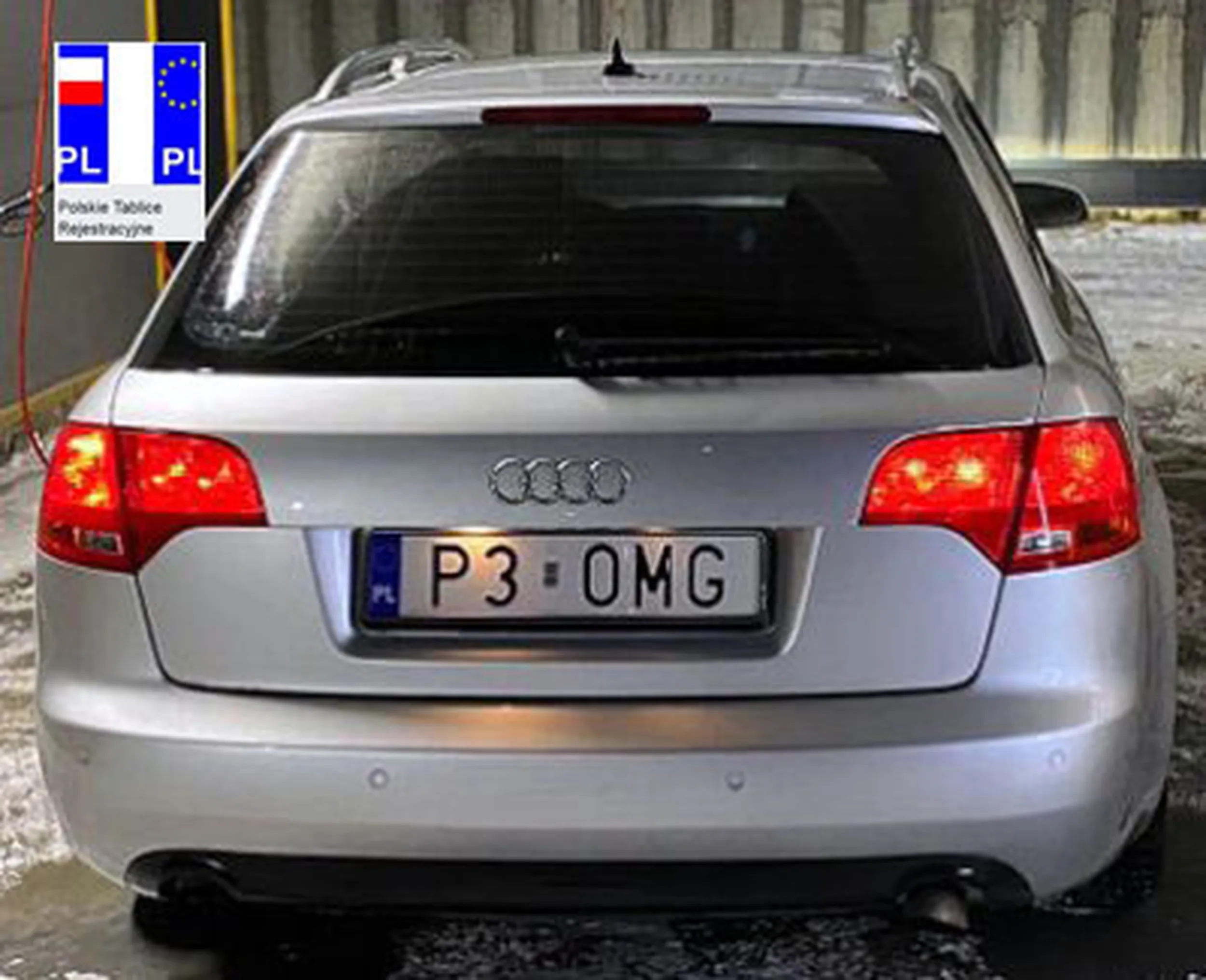 Fajny numer, blacha P3 OMG