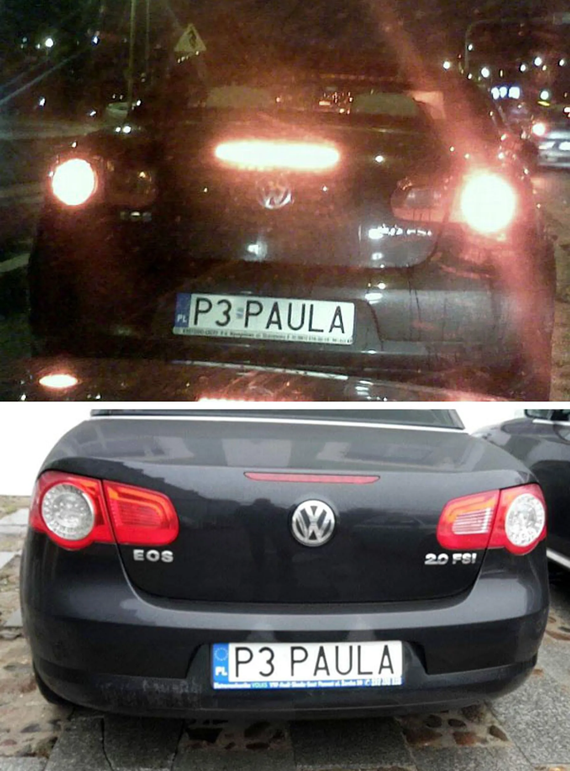 Fajny numer, blacha P3 PAULA