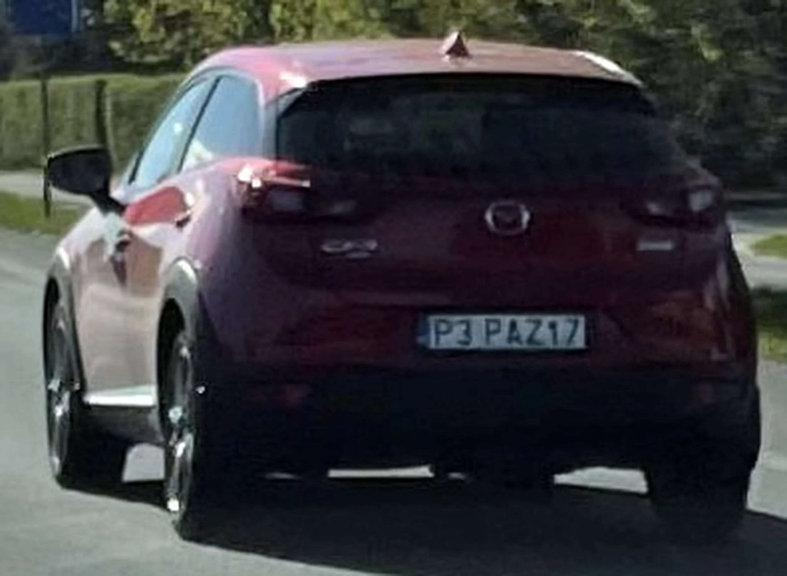 Fajny numer, blacha P3 PAZ17