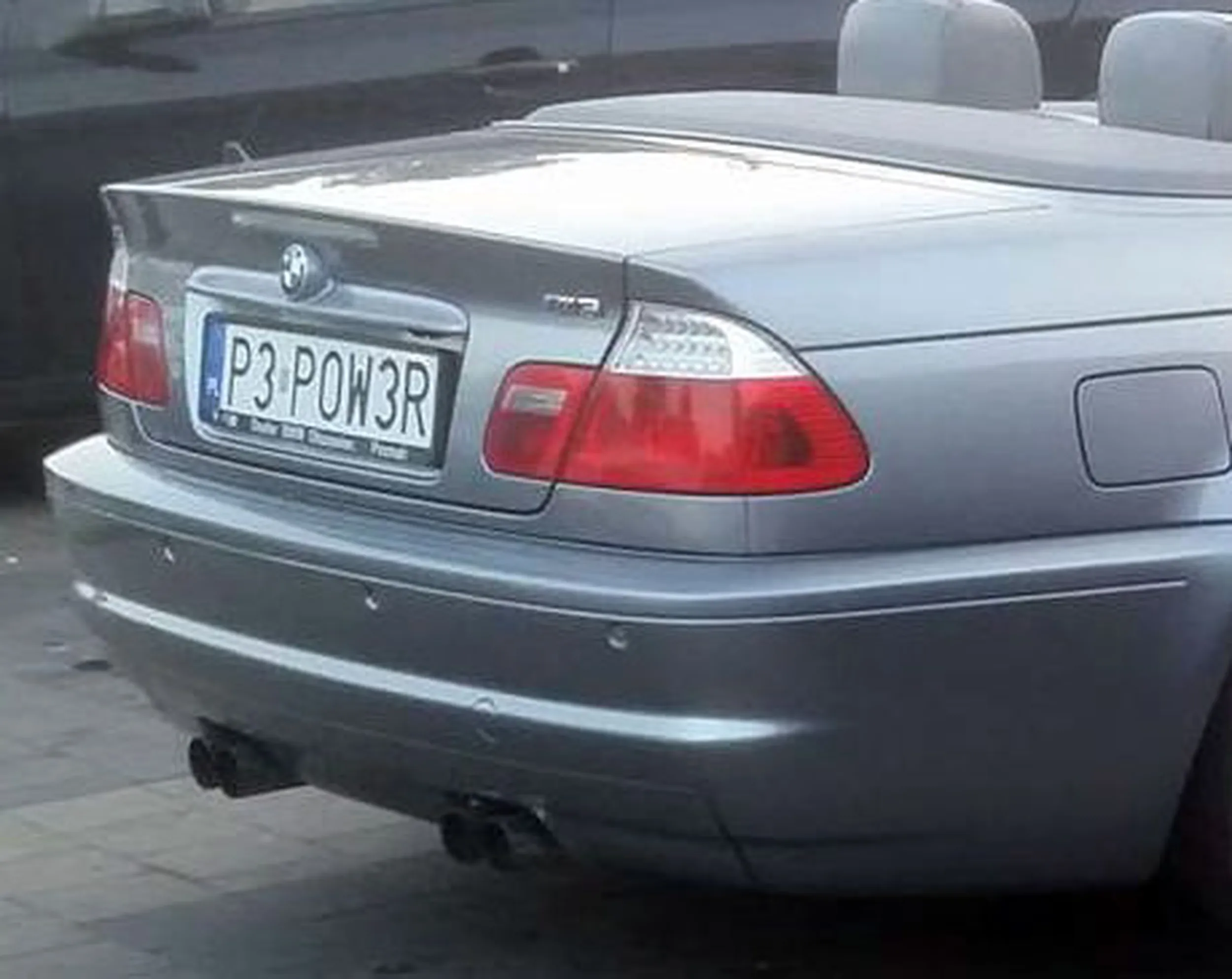 Fajny numer, blacha P3 POW3R