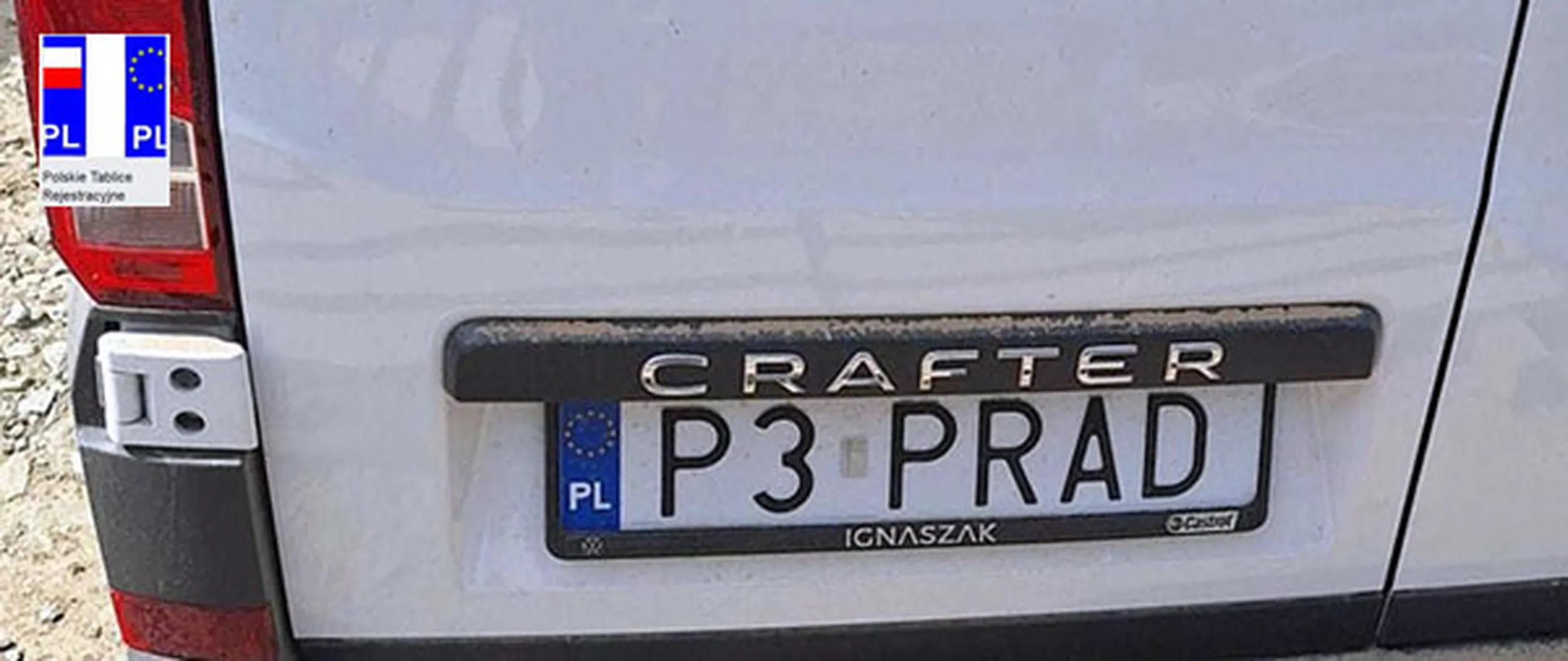 Fajny numer, blacha P3 PRAD