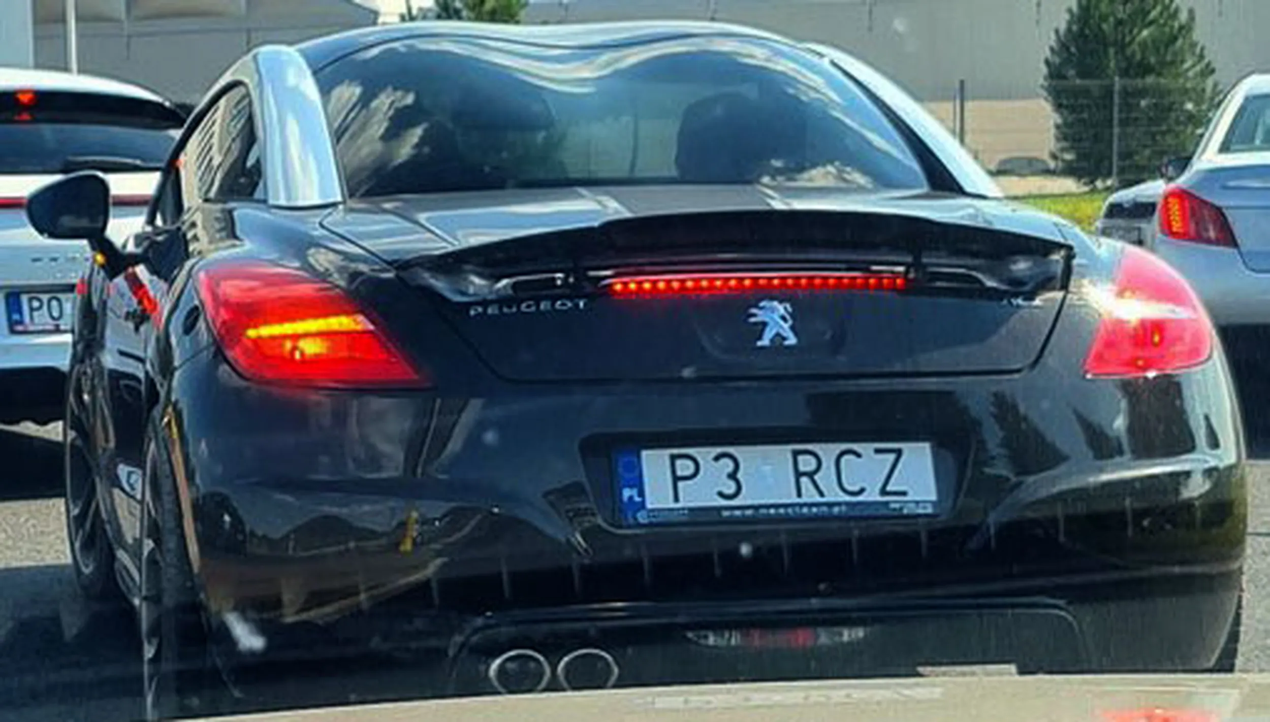 Fajny numer, blacha P3 RCZ