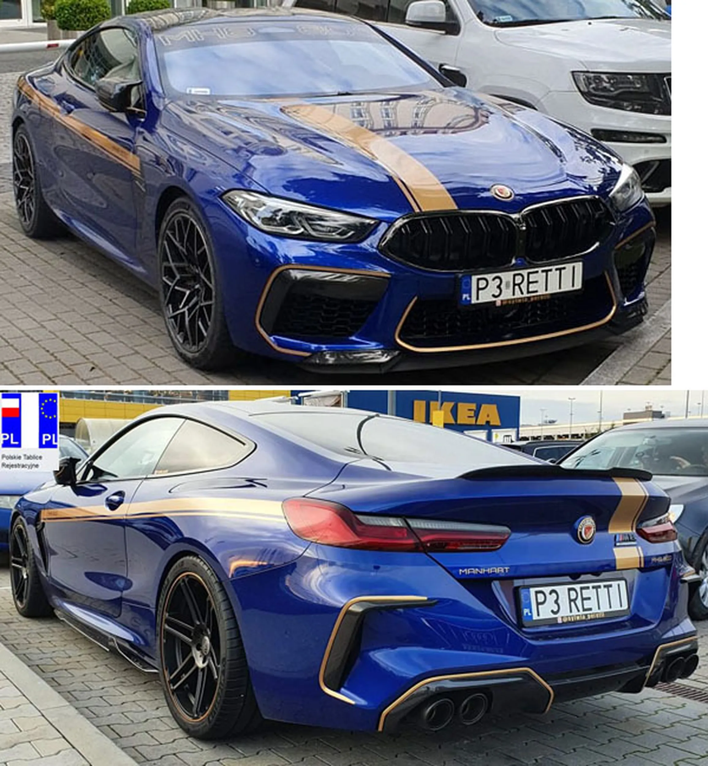 Fajny numer, blacha P3 RETTI