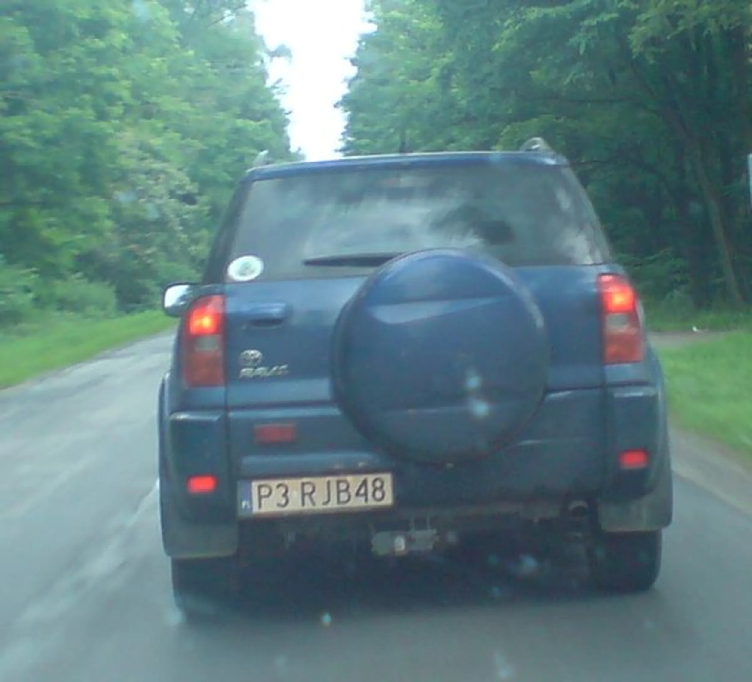 Fajny numer, blacha P3 RJB48