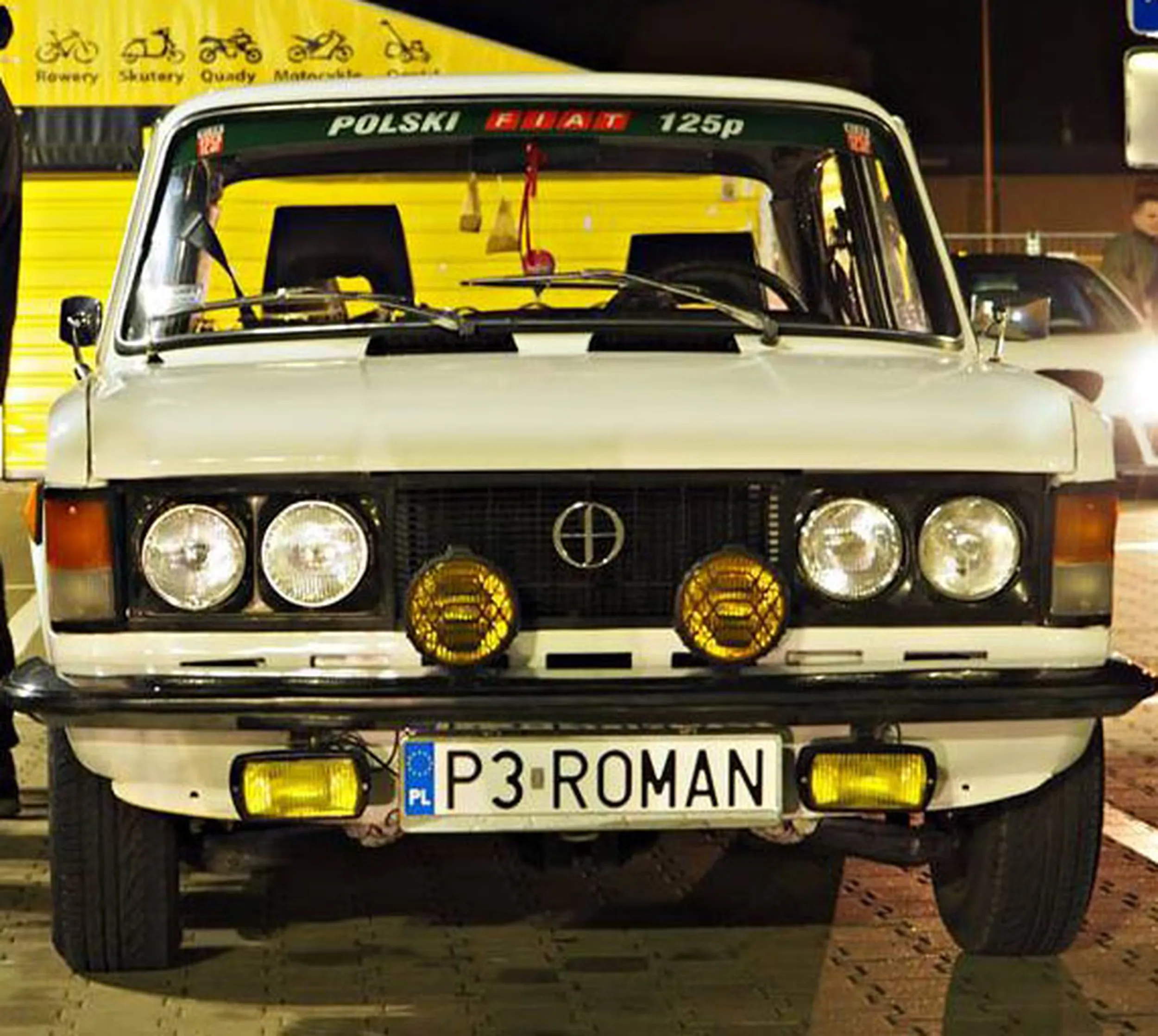 Fajny numer, blacha P3 ROMAN