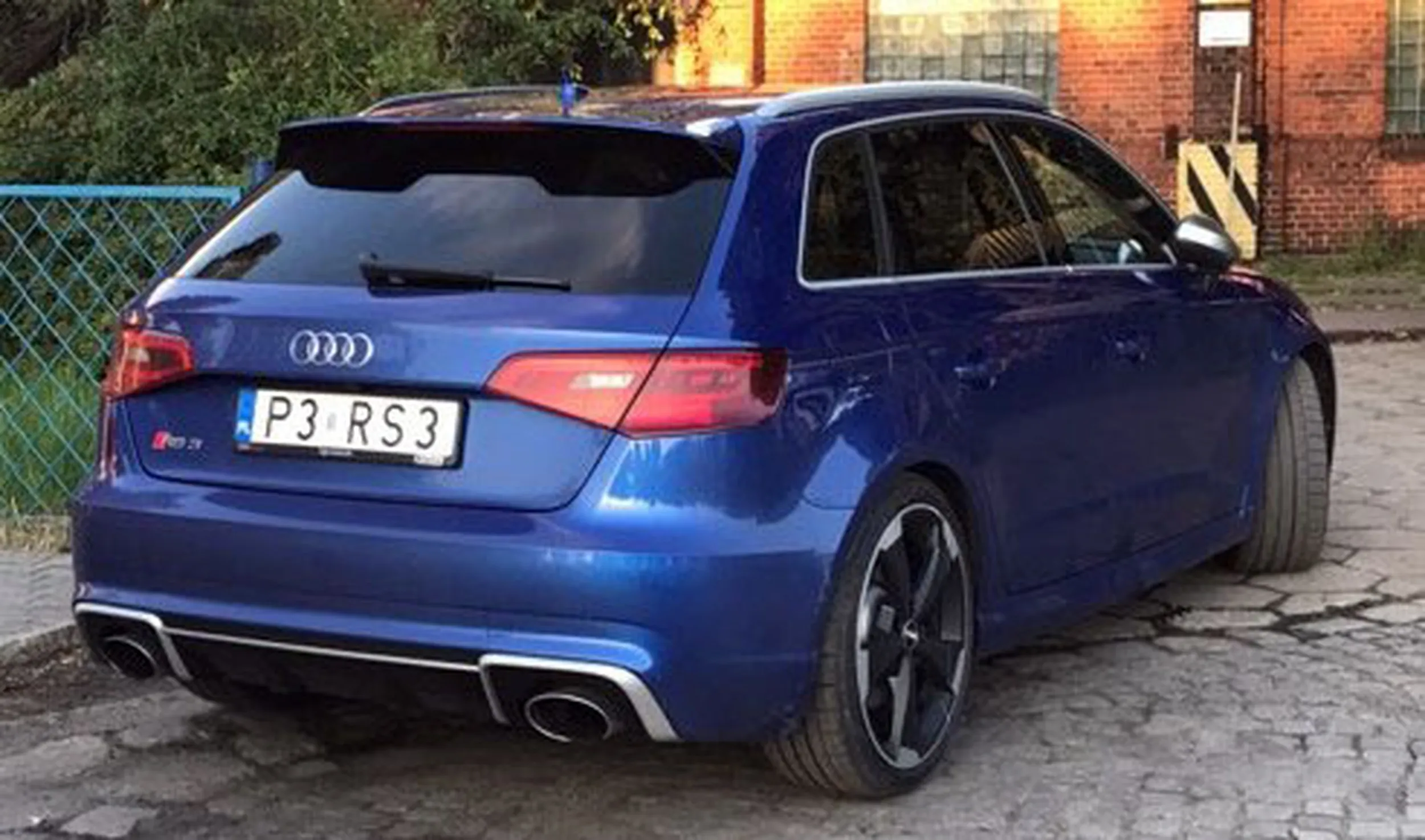 Fajny numer, blacha P3 RS3