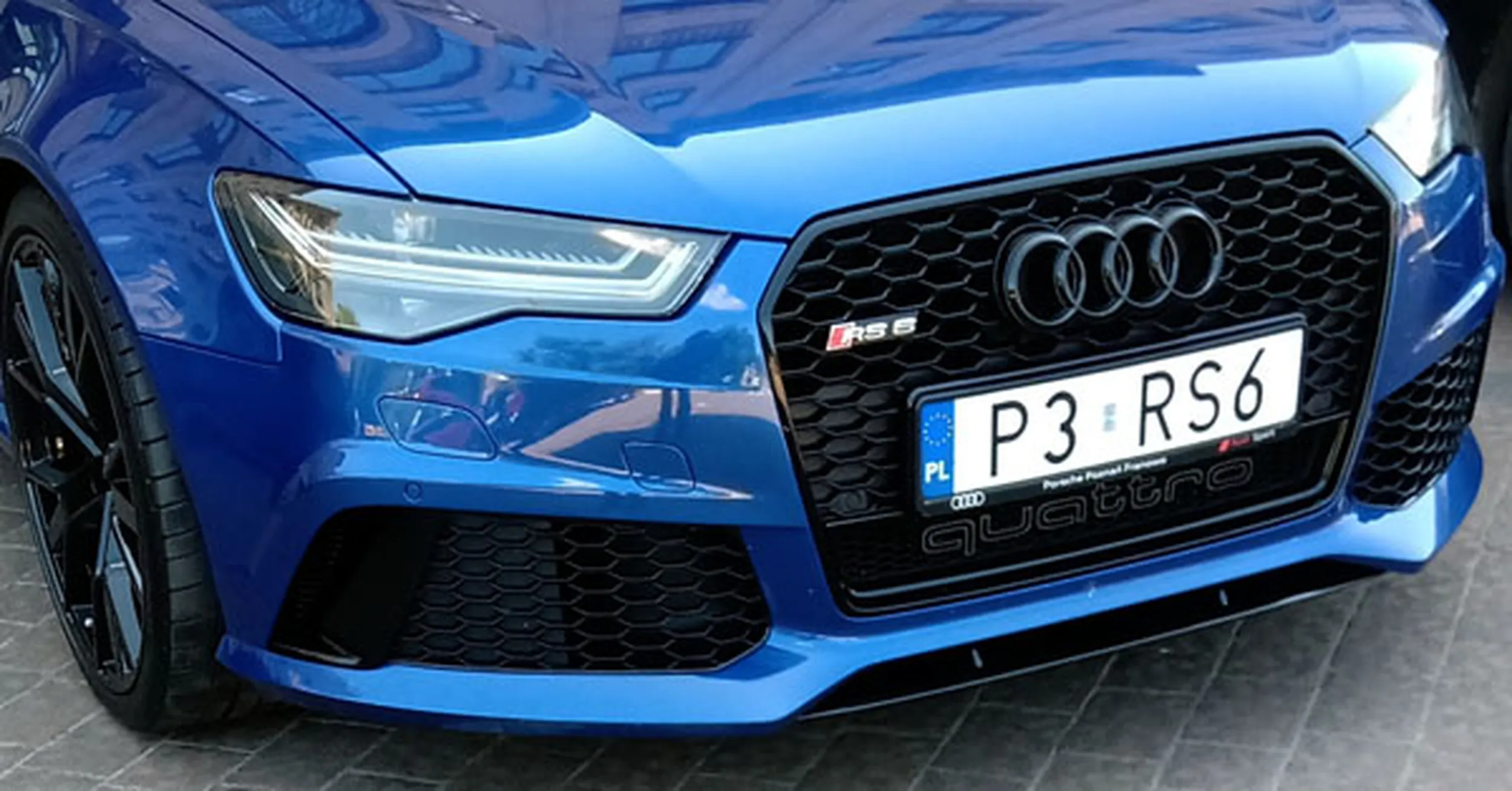 Fajny numer, blacha P3 RS6