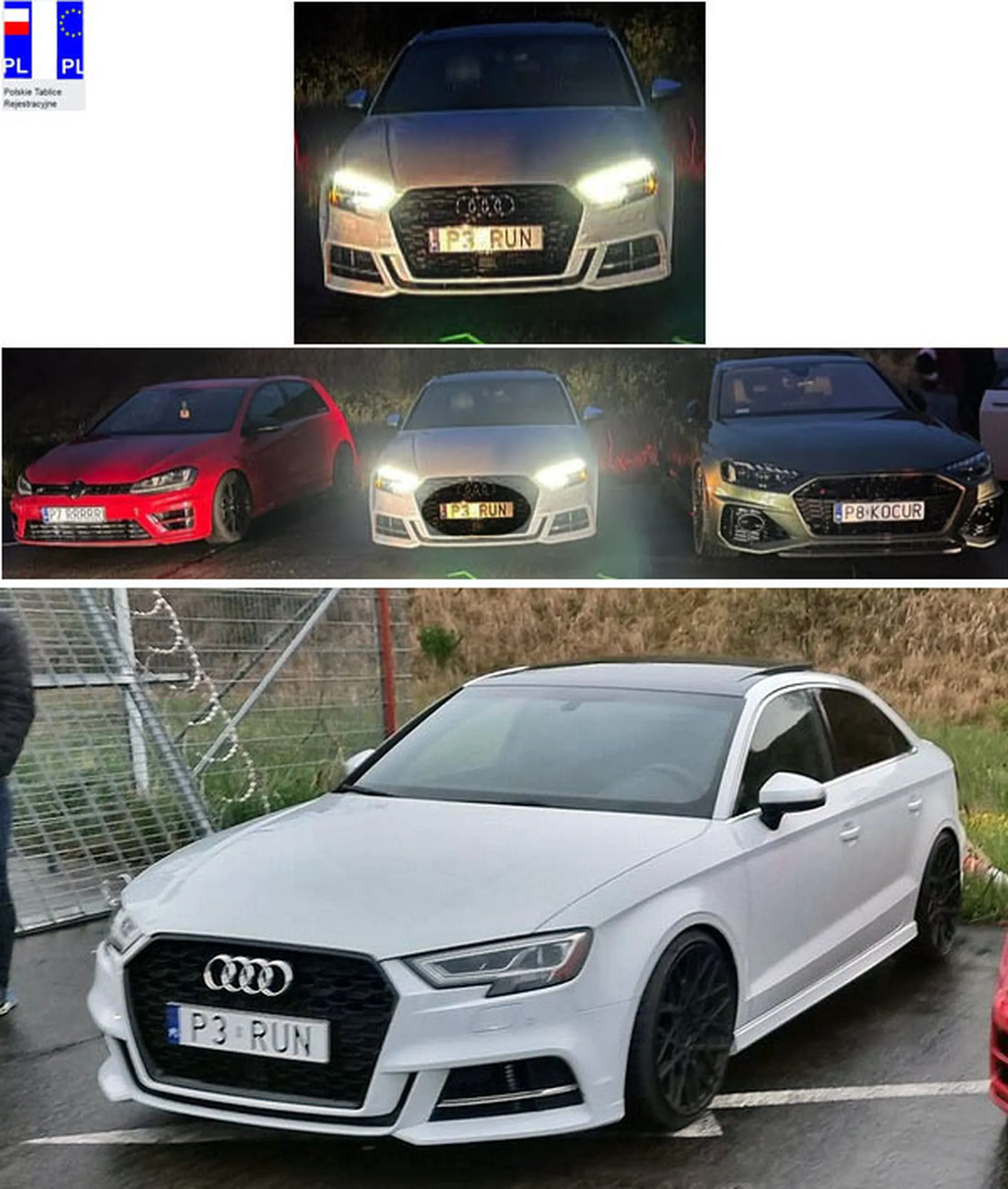 Fajny numer, blacha P3 RUN