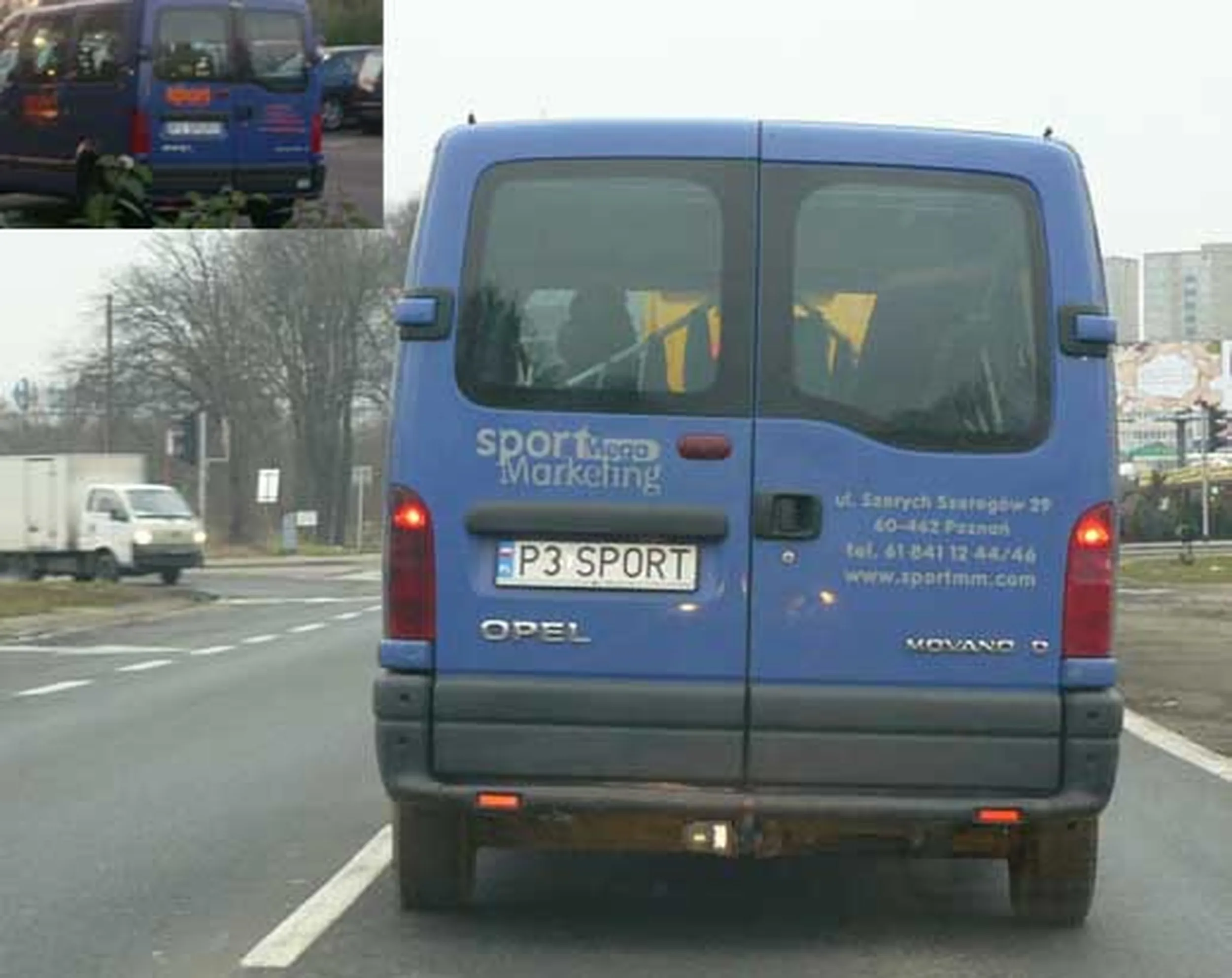 Fajny numer, blacha P3 SPORT