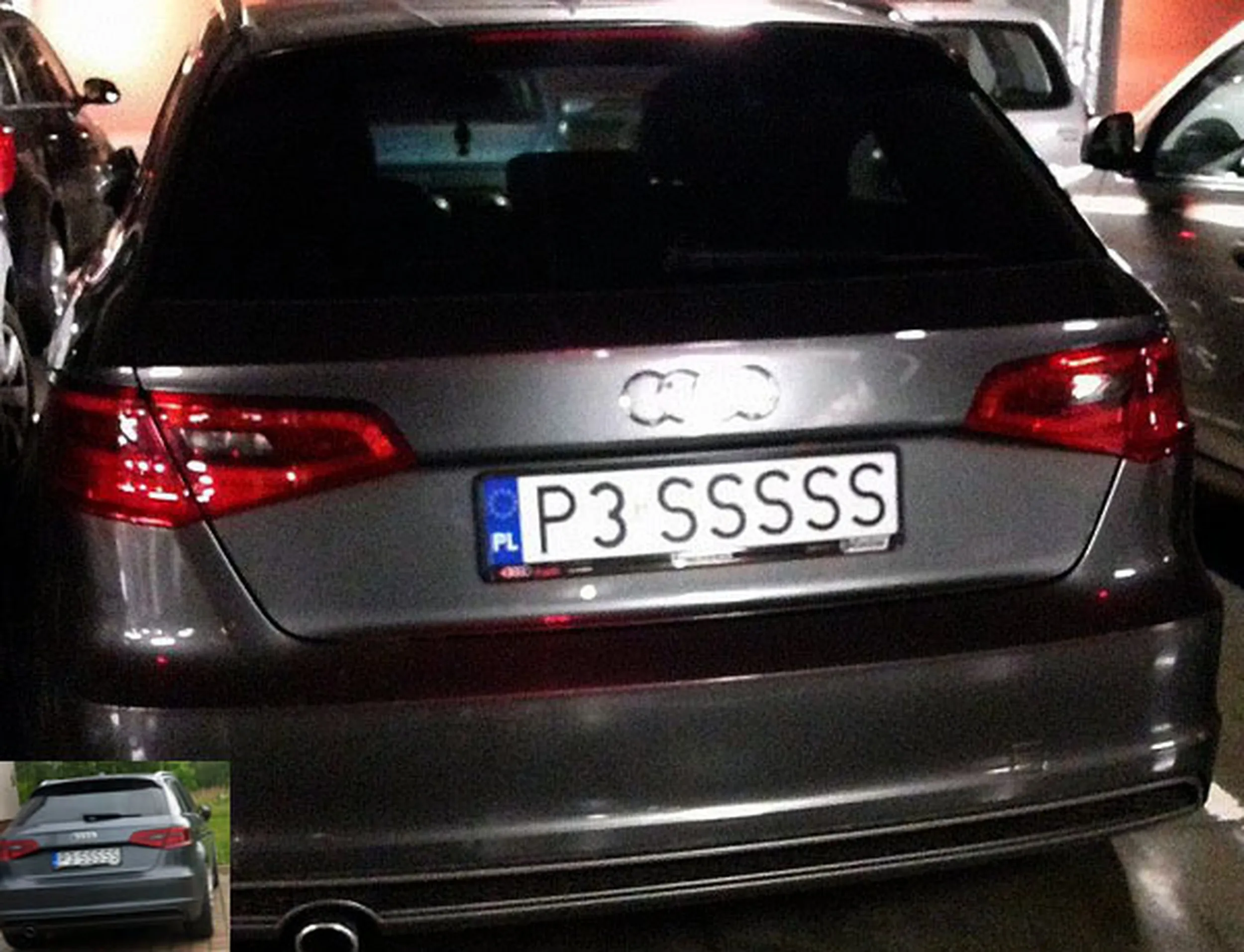 Fajny numer, blacha P3 SSSSS