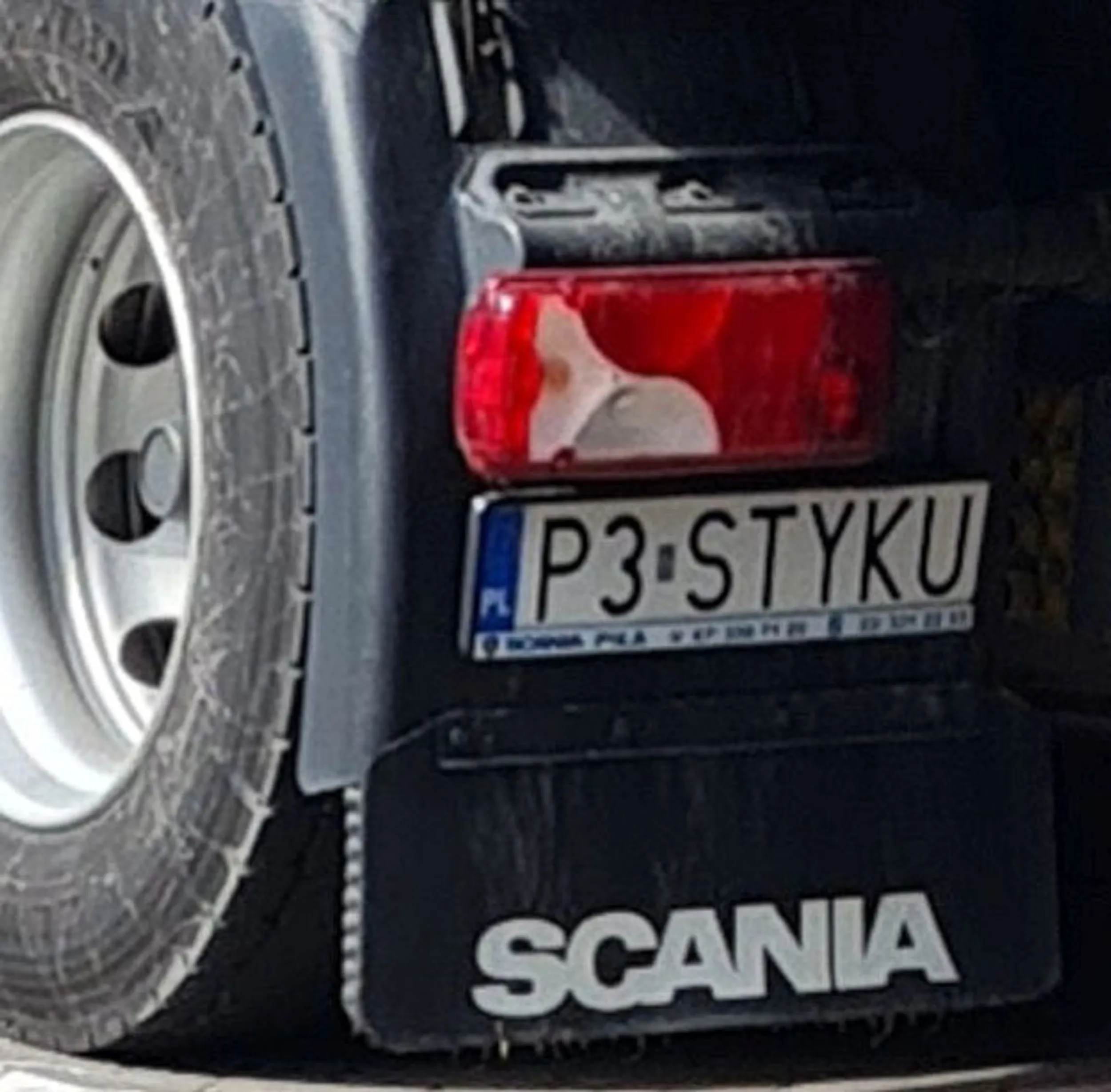 Fajny numer, blacha P3 STYKU