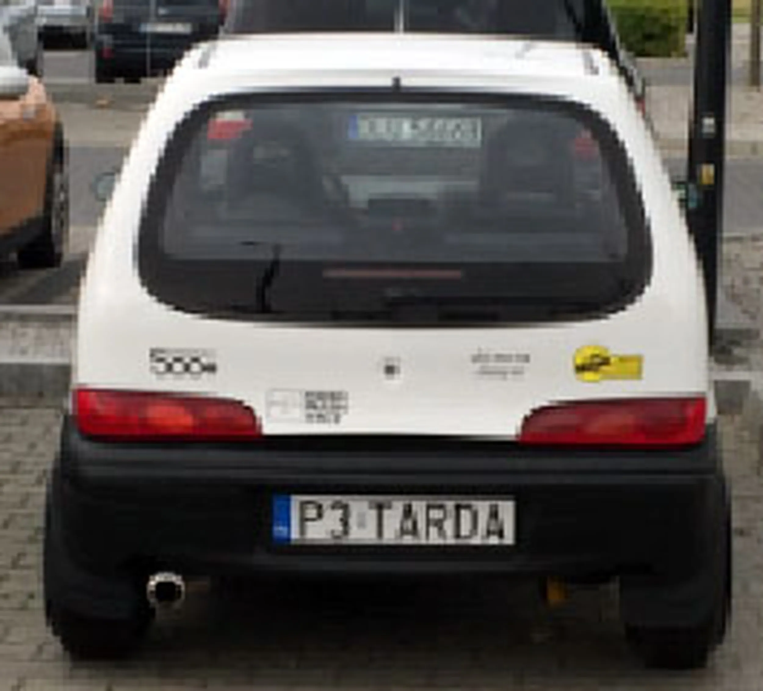 Fajny numer, blacha P3 TARDA