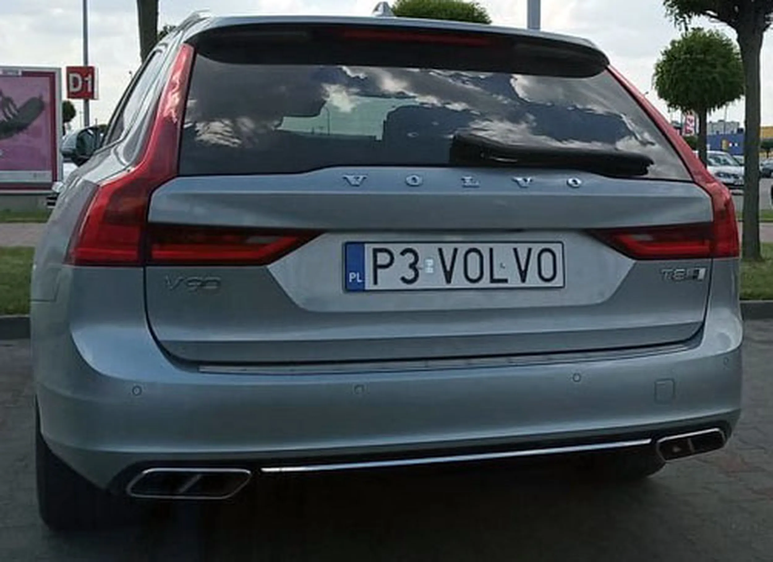 Fajny numer, blacha P3 VOLVO