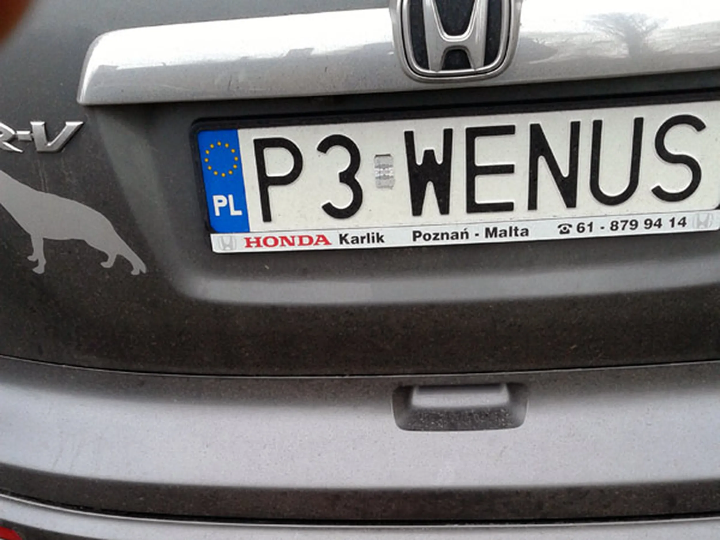 Fajny numer, blacha P3 WENUS