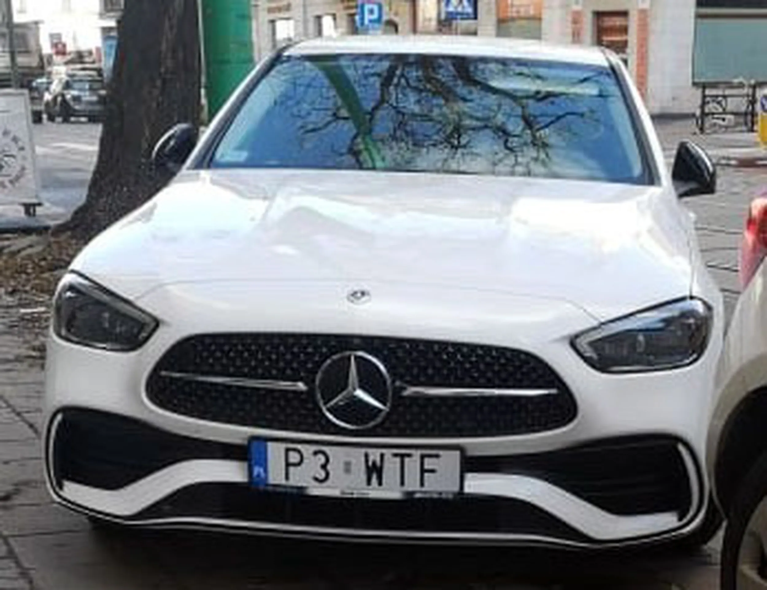 Fajny numer, blacha P3 WTF