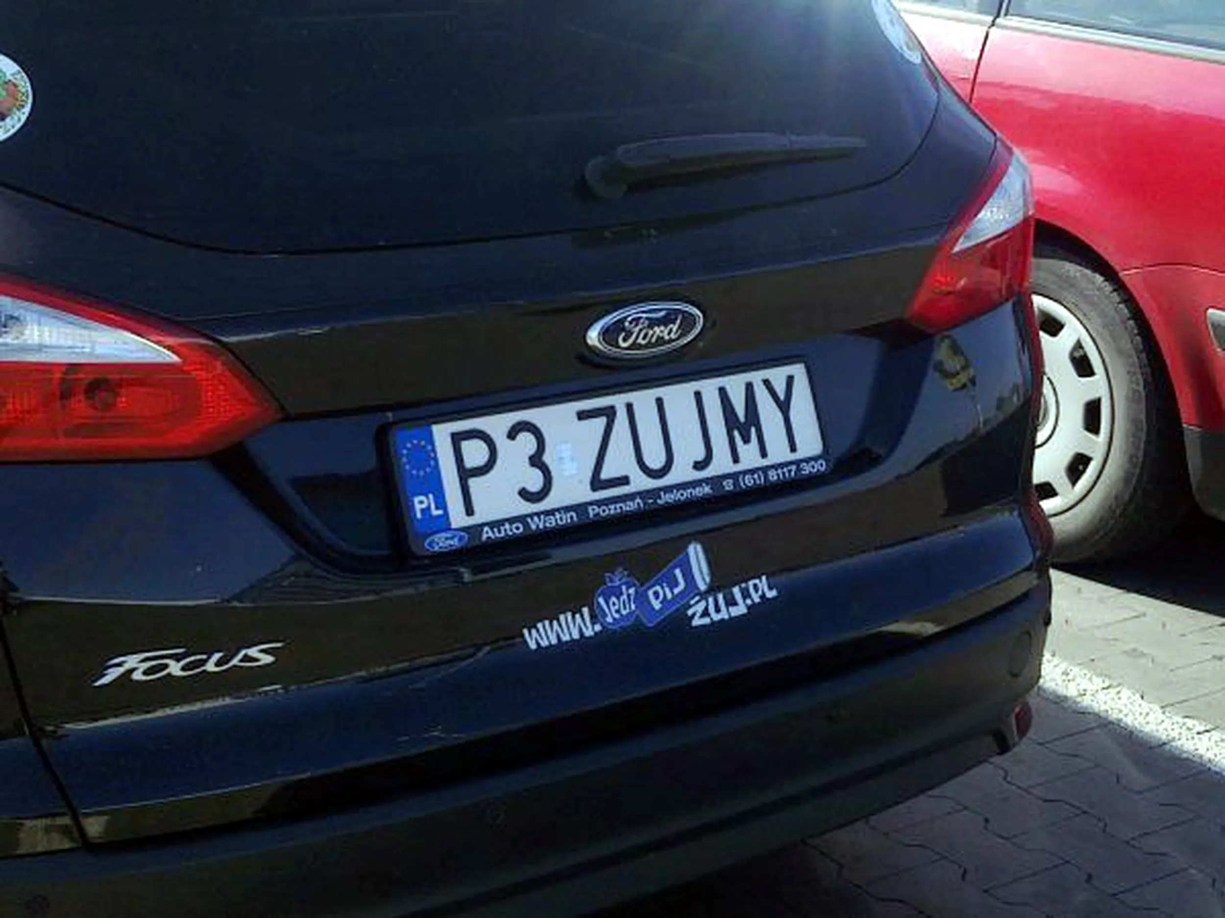 Fajny numer, blacha P3 ZUJMY