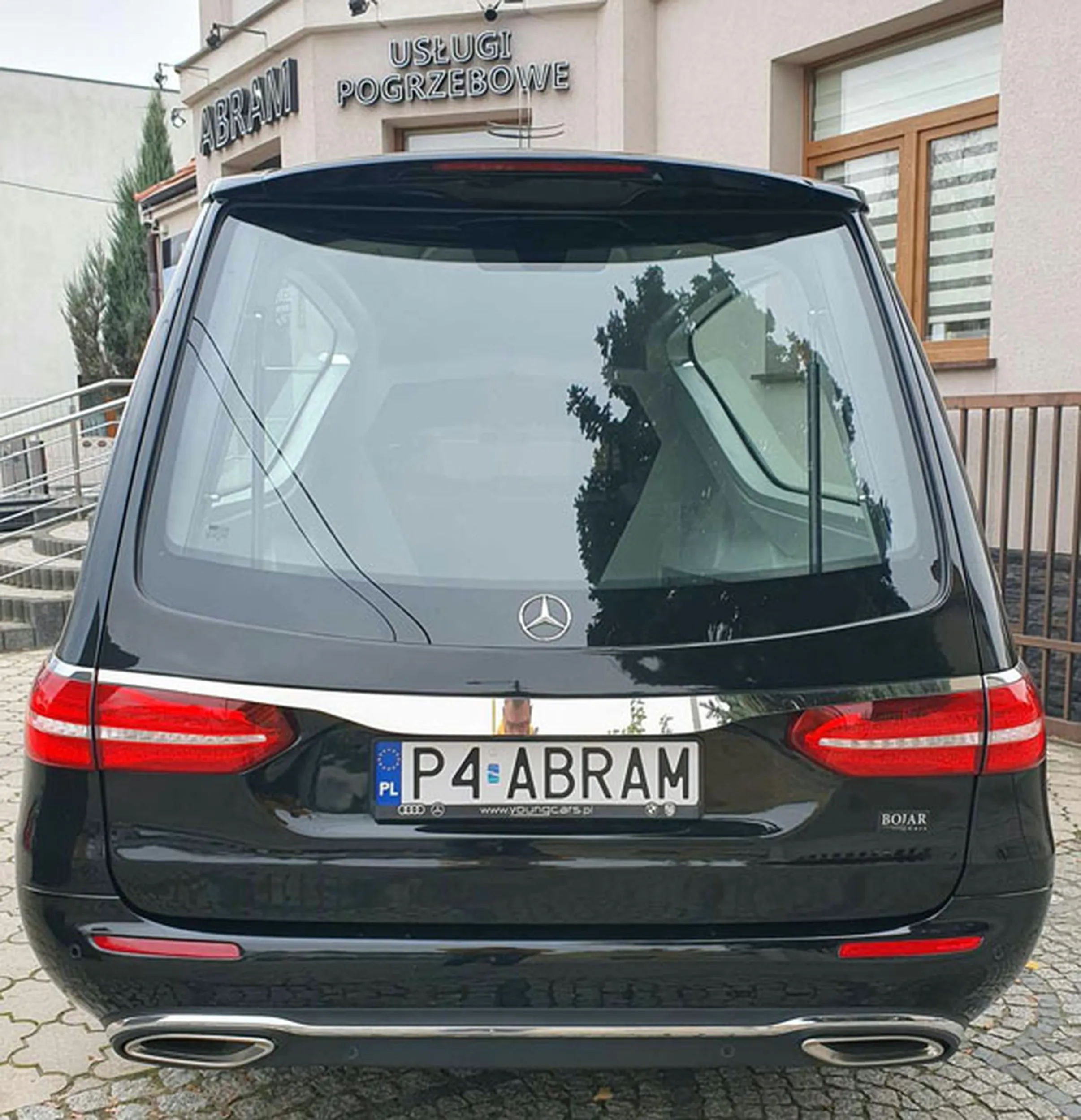 Fajny numer, blacha P4 ABRAM