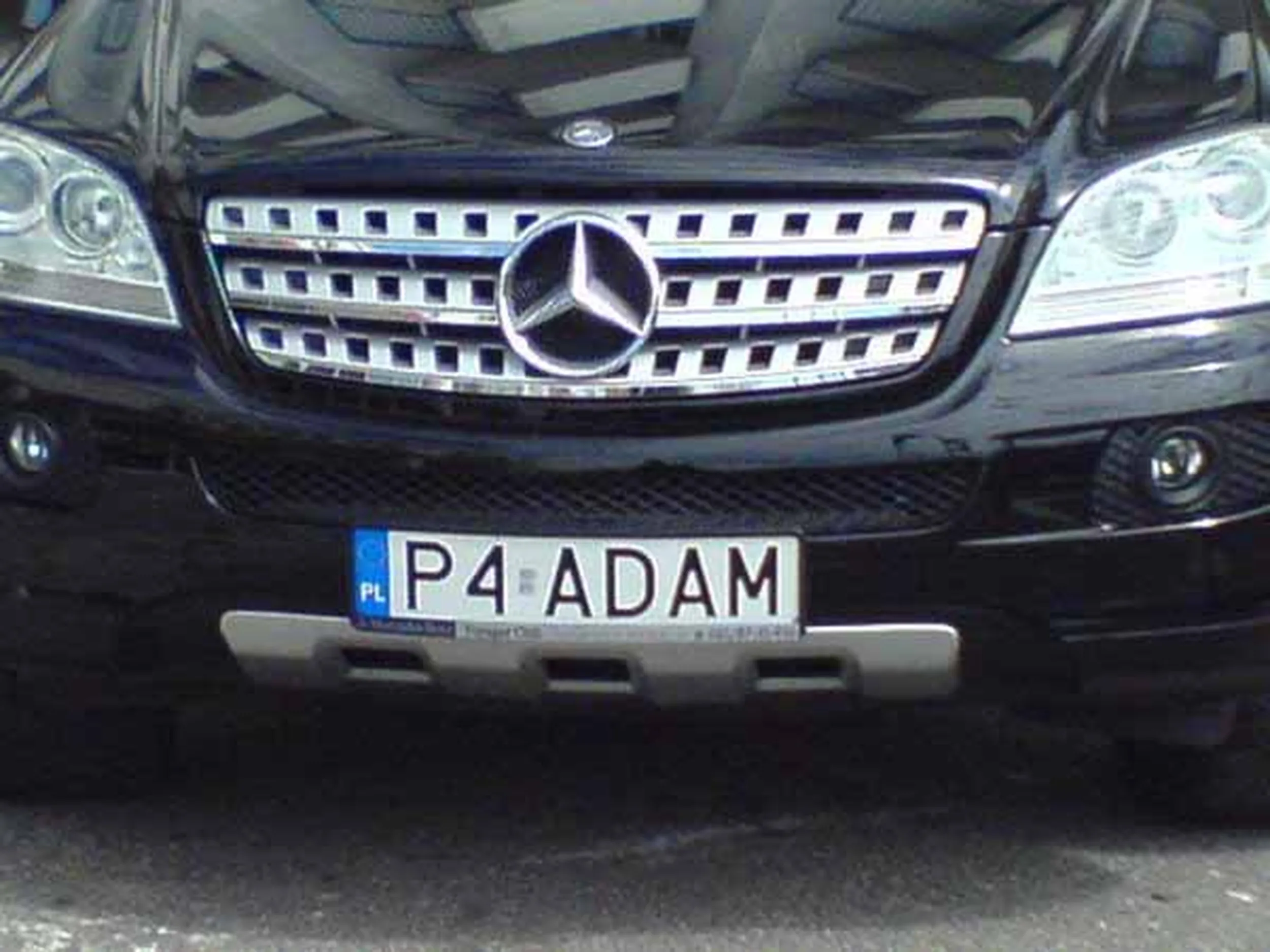 Fajny numer, blacha P4 ADAM