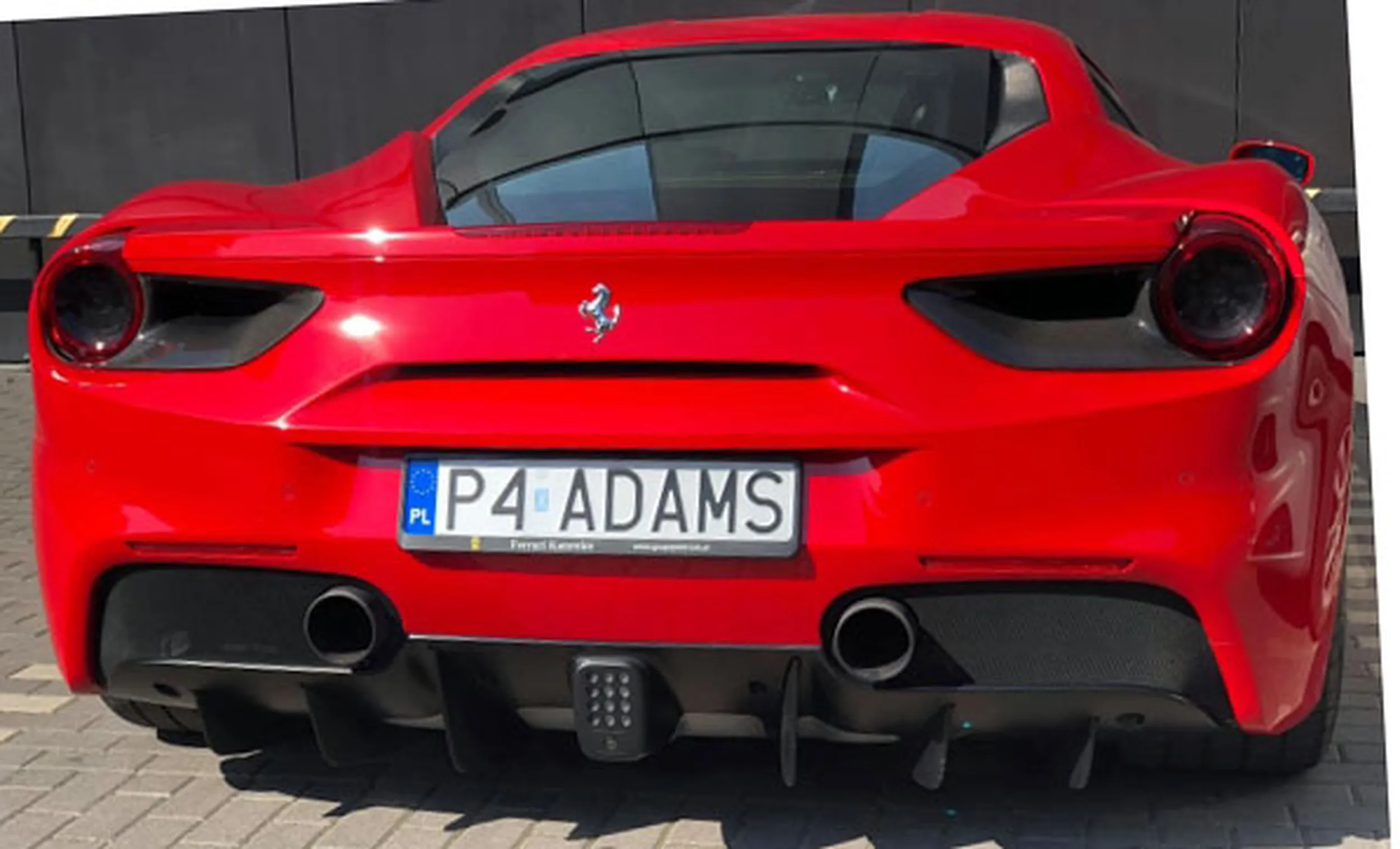 Fajny numer, blacha P4 ADAMS