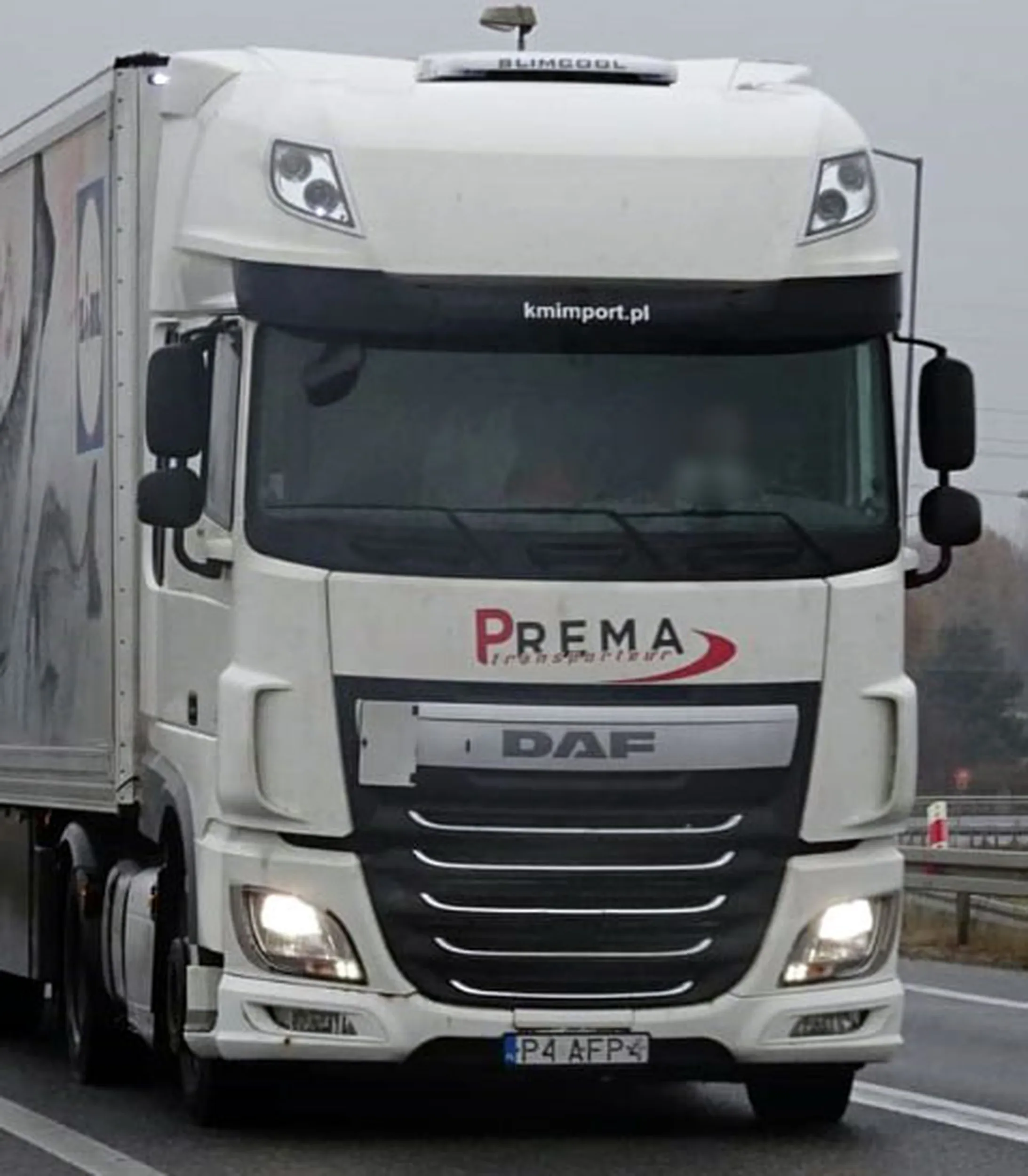 Fajny numer, blacha P4 AFP4