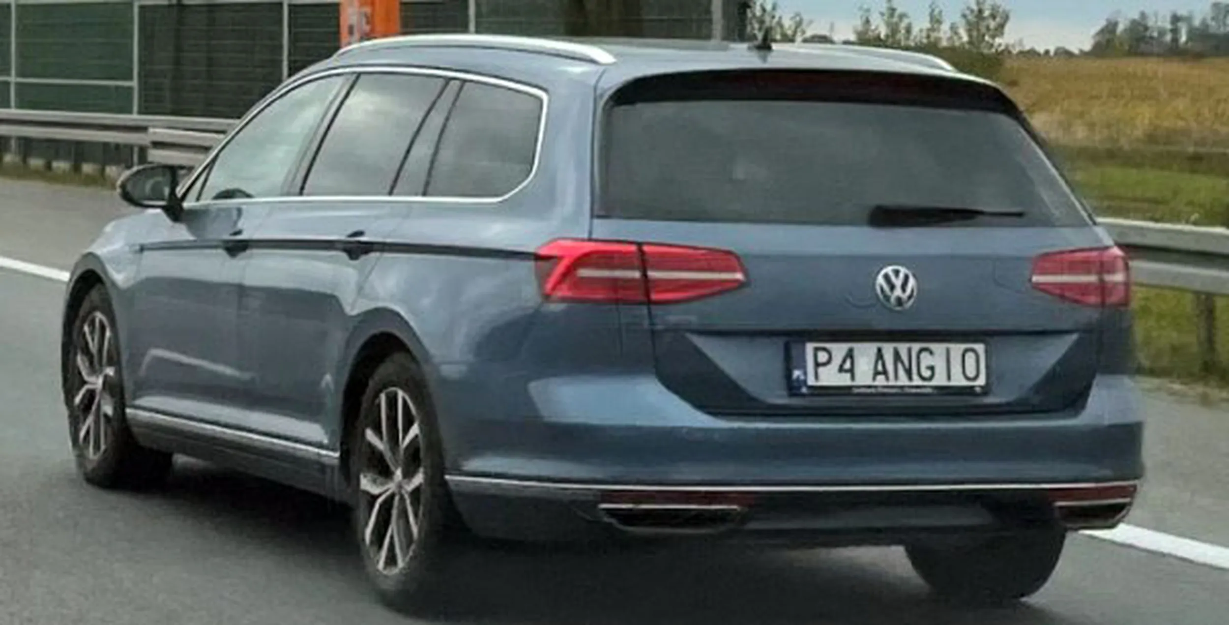 Fajny numer, blacha P4 ANGIO