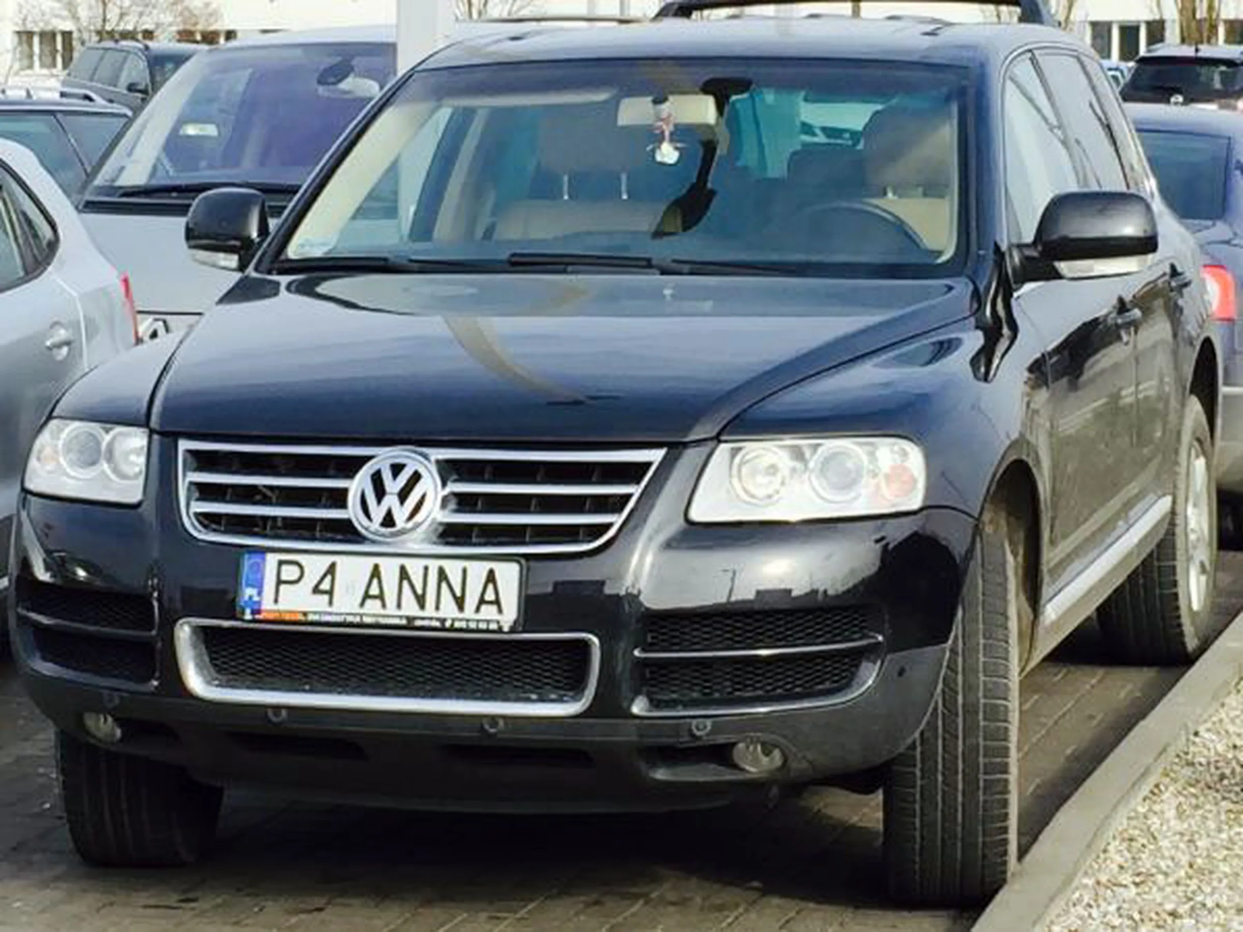 Fajny numer, blacha P4 ANNA