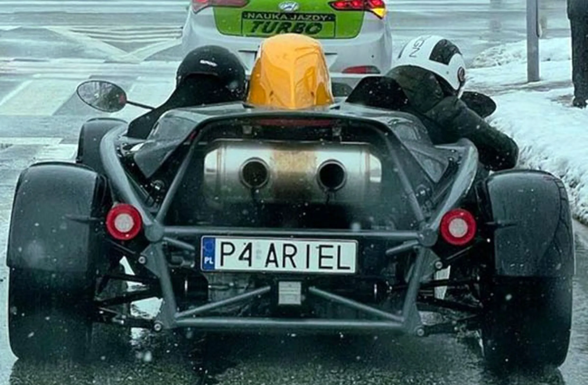 Fajny numer, blacha P4 ARIEL