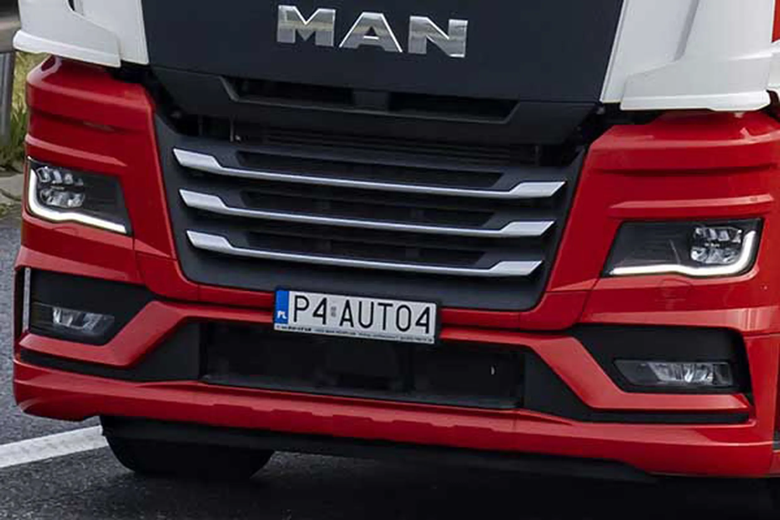 Fajny numer, blacha P4 AUTO4