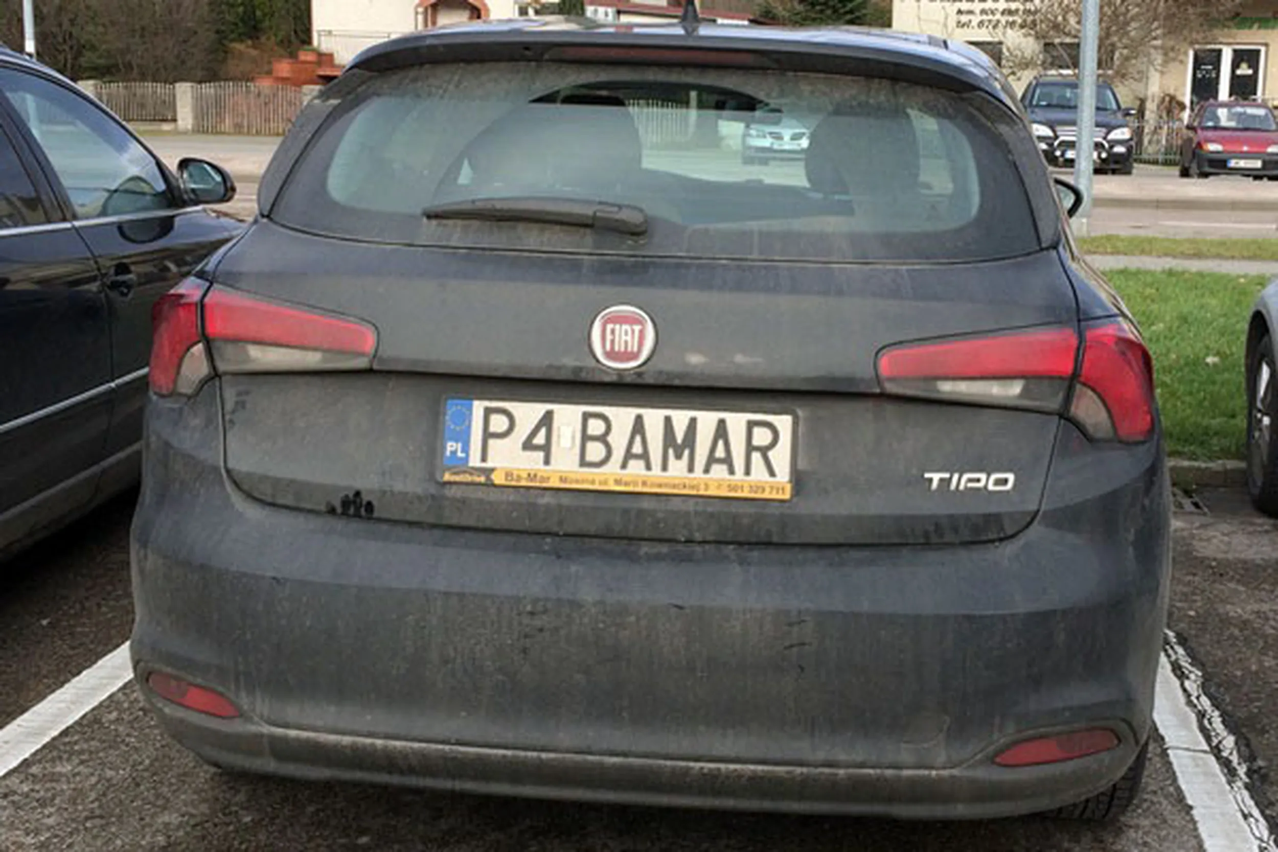 Fajny numer, blacha P4 BAMAR