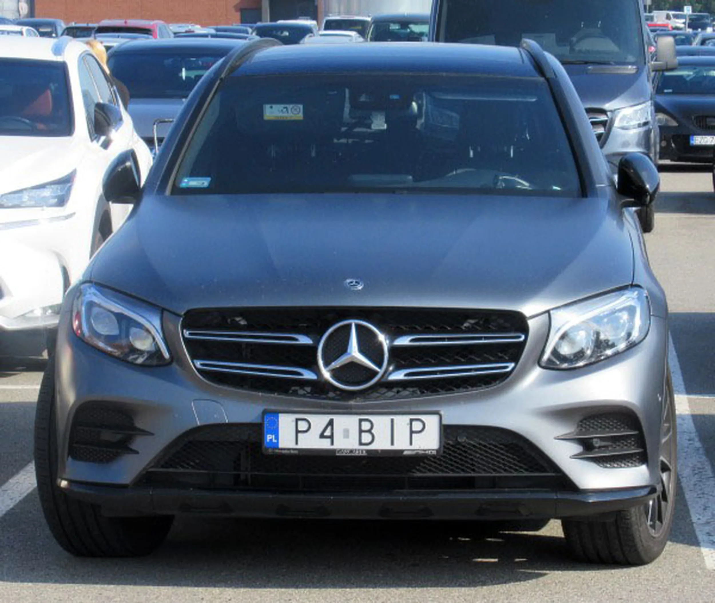 Fajny numer, blacha P4 BIP