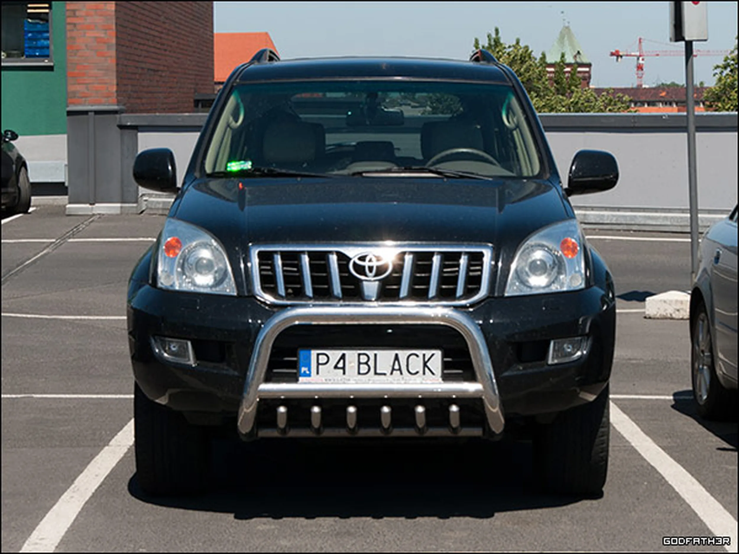 Fajny numer, blacha P4 BLACK