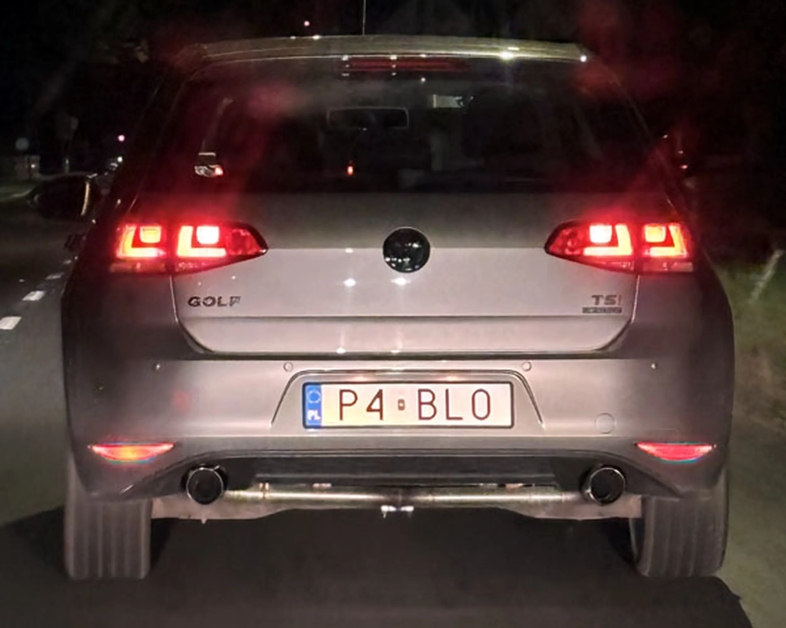 Fajny numer, blacha P4 BLO