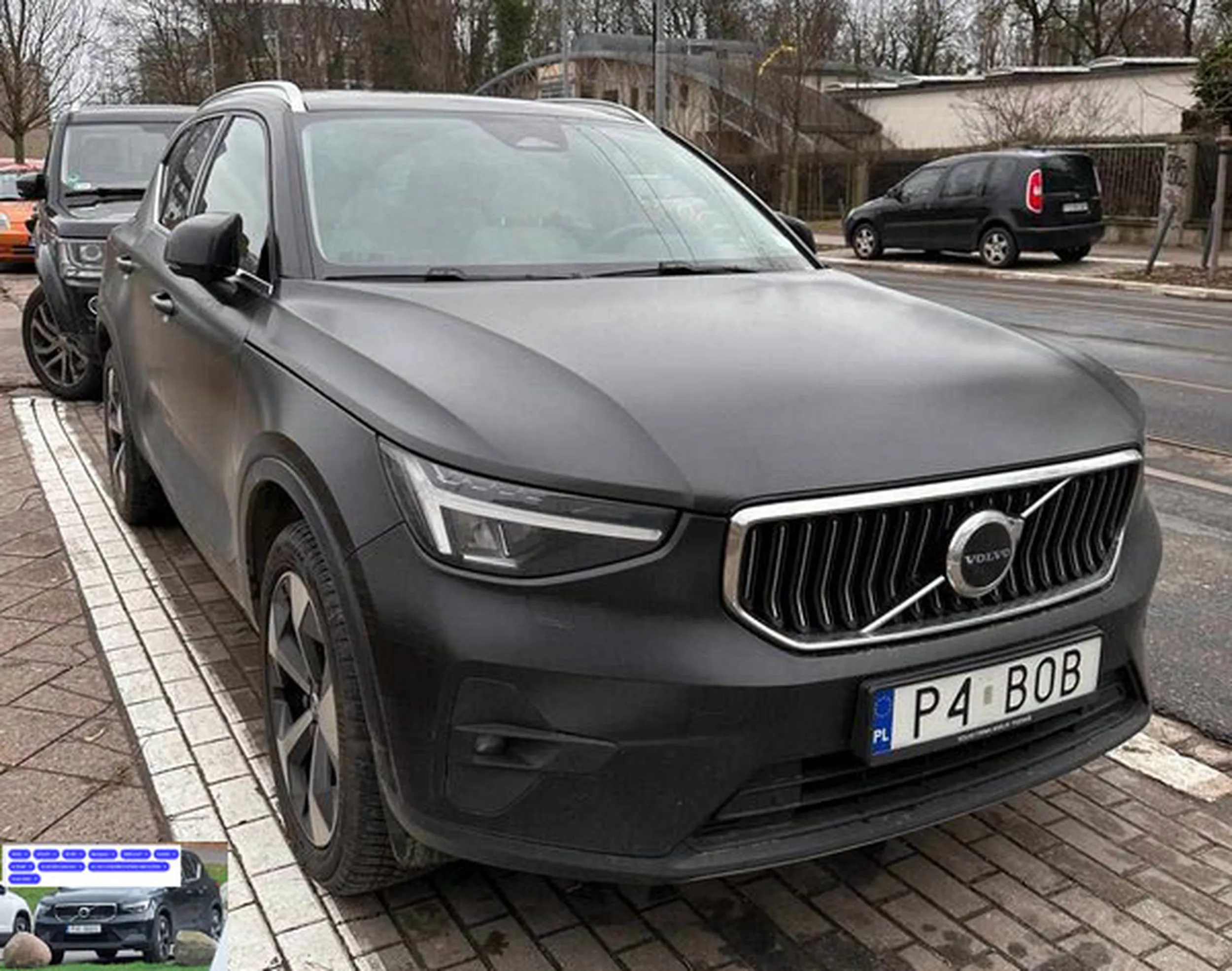 Fajny numer, blacha P4 BOB