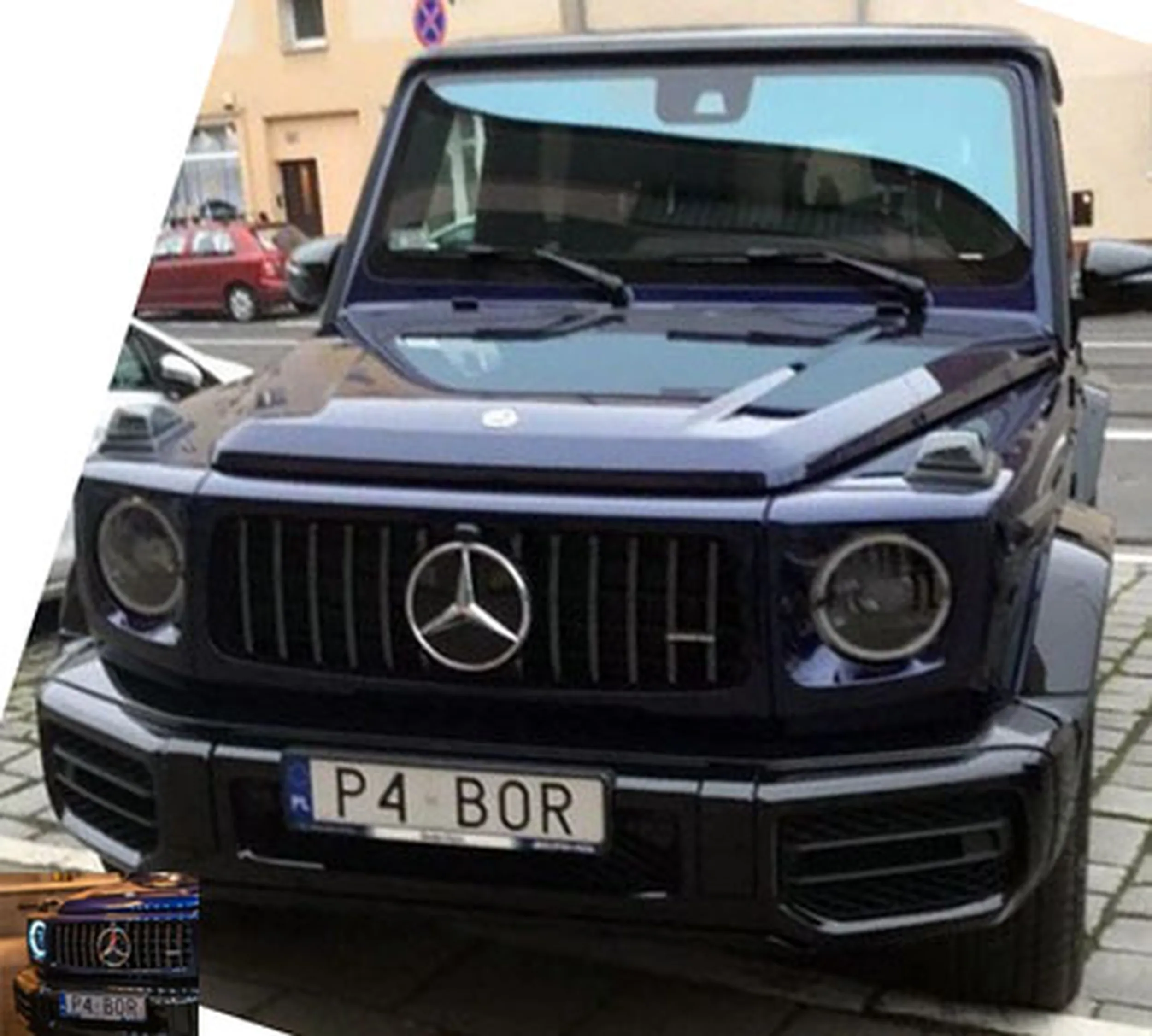 Fajny numer, blacha P4 BOR