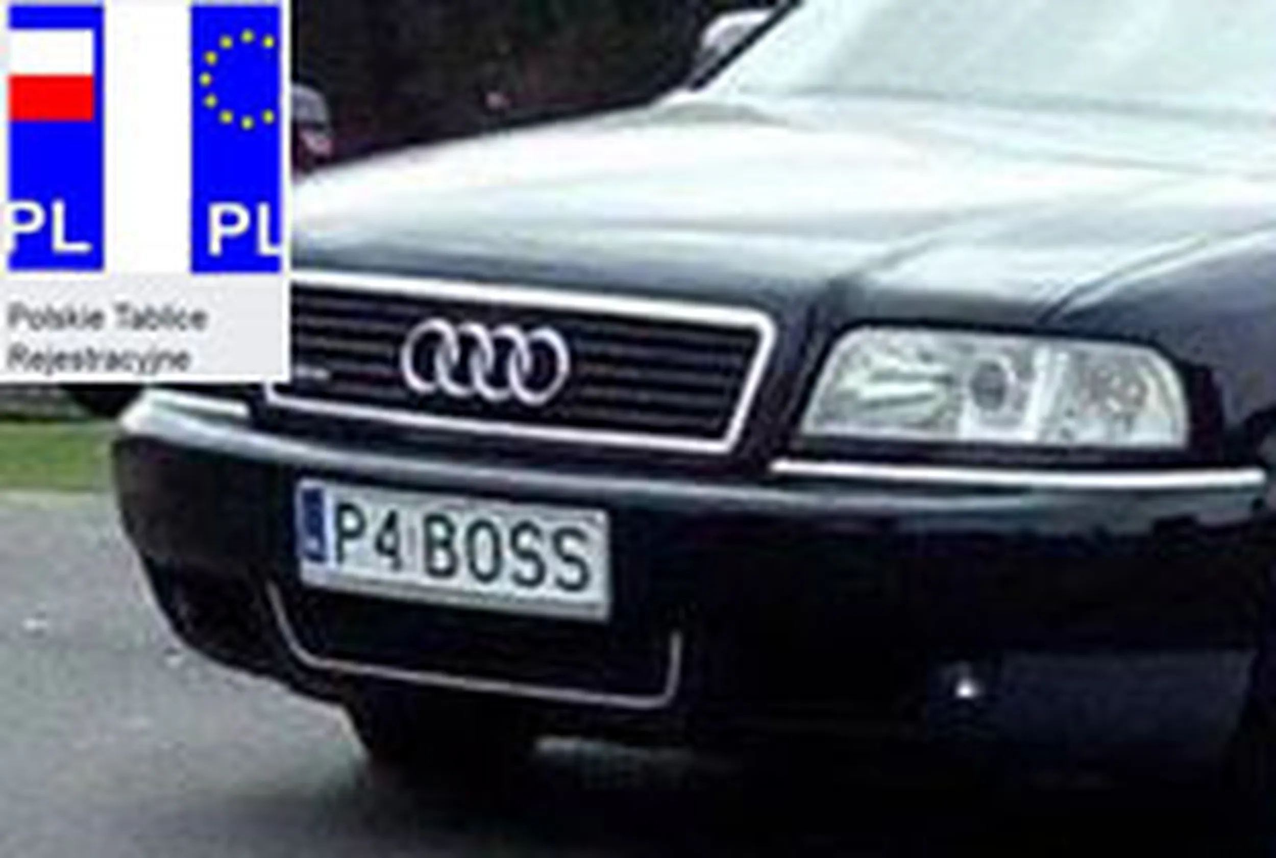 Fajny numer, blacha P4 BOSS